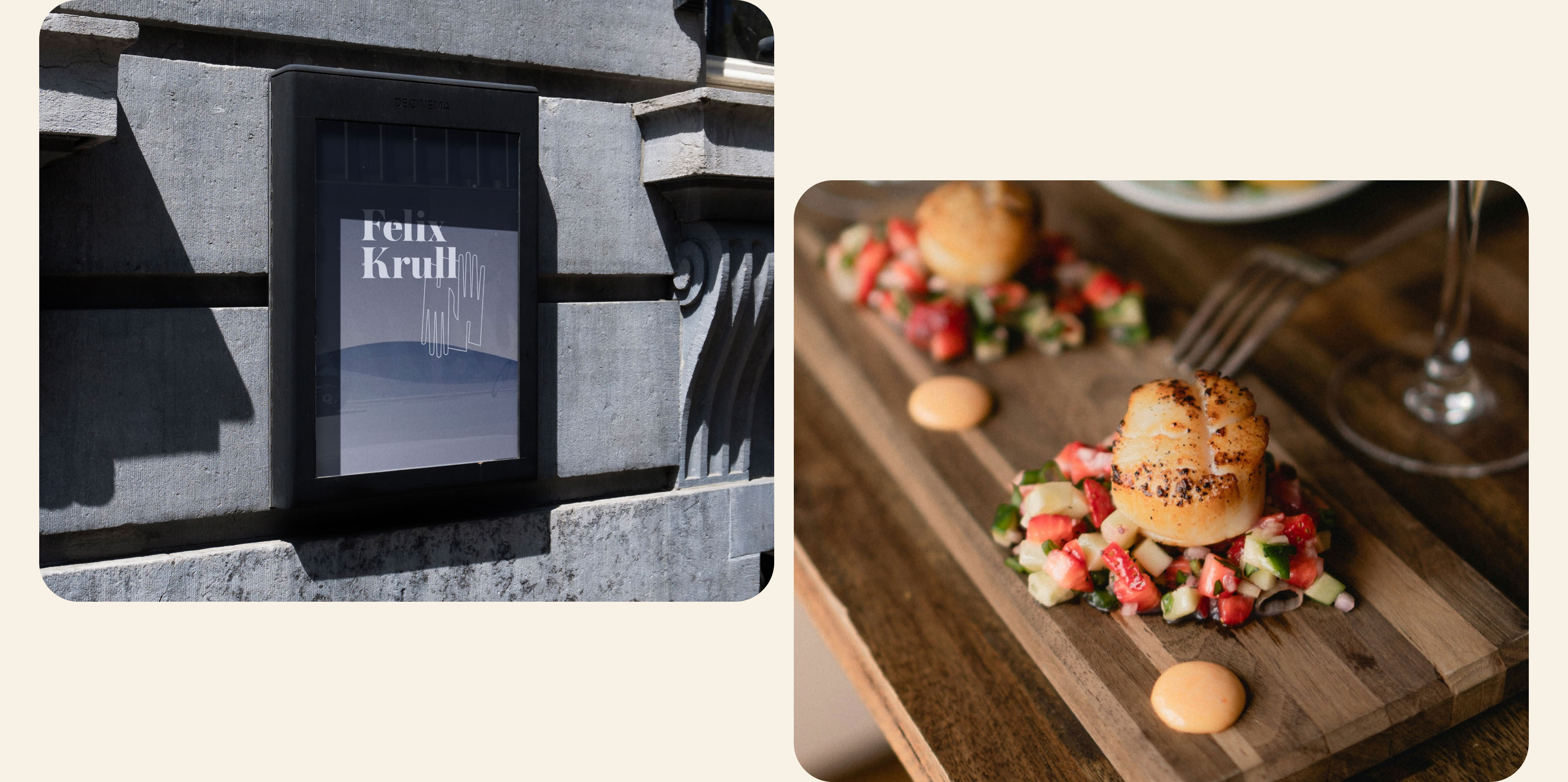 Сайт ресторана Felix Krull — Изображение №3 — Интерфейсы на Dprofile