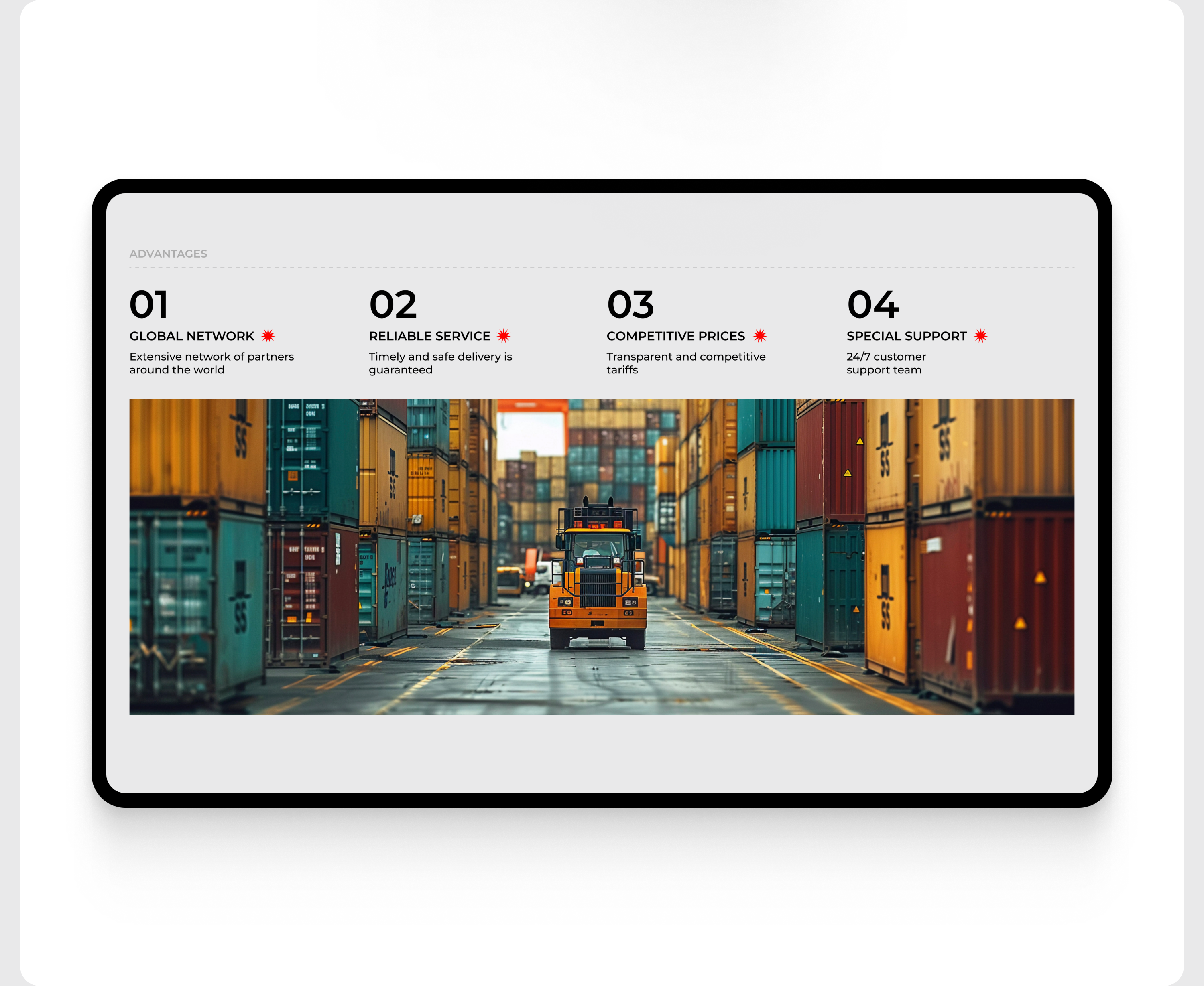Транспортная компания "SolidCargo" — Изображение №5 — Интерфейсы на Dprofile