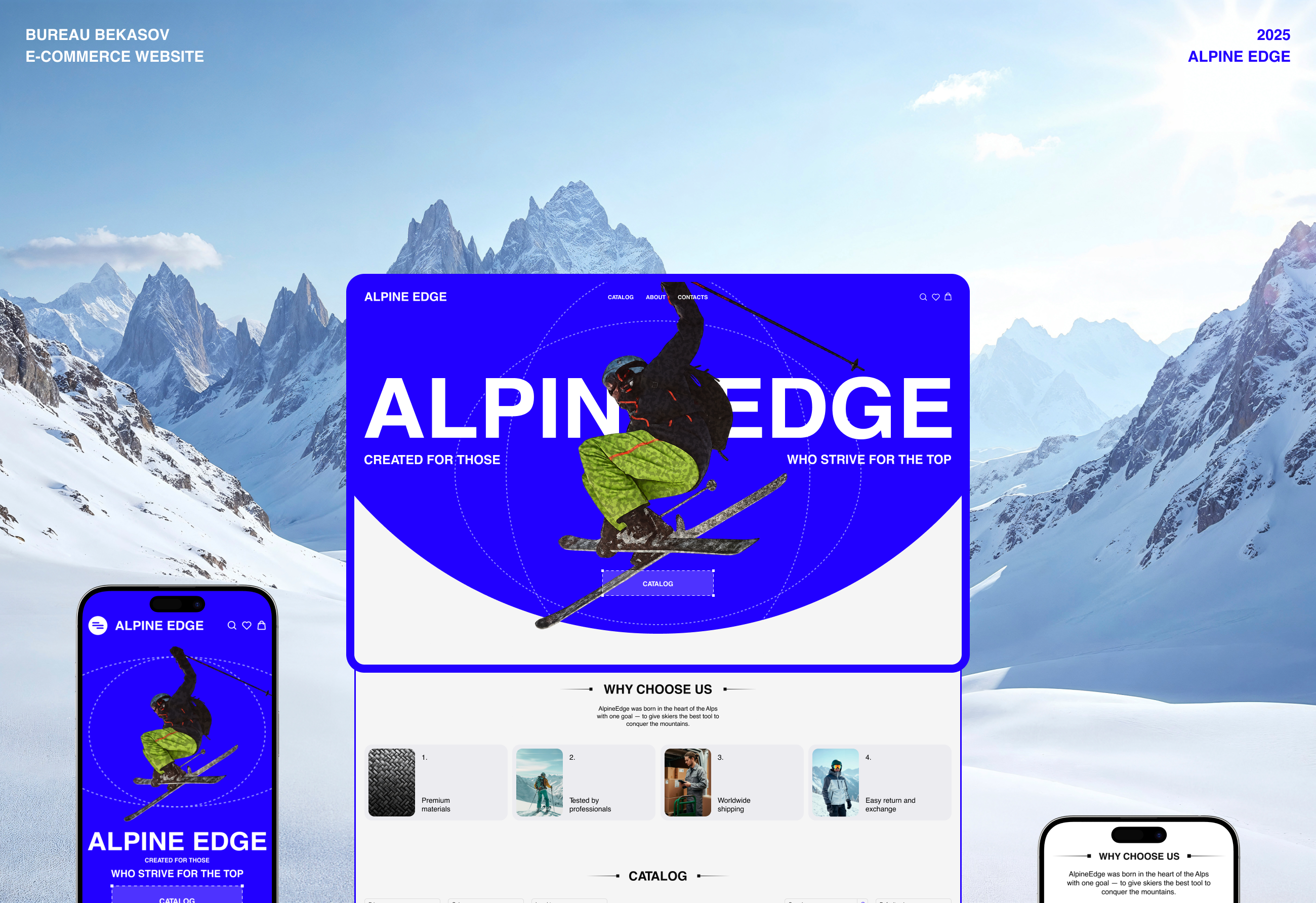 ALPINE EDGE | E-COMMERCE — Изображение №1 — Интерфейсы на Dprofile