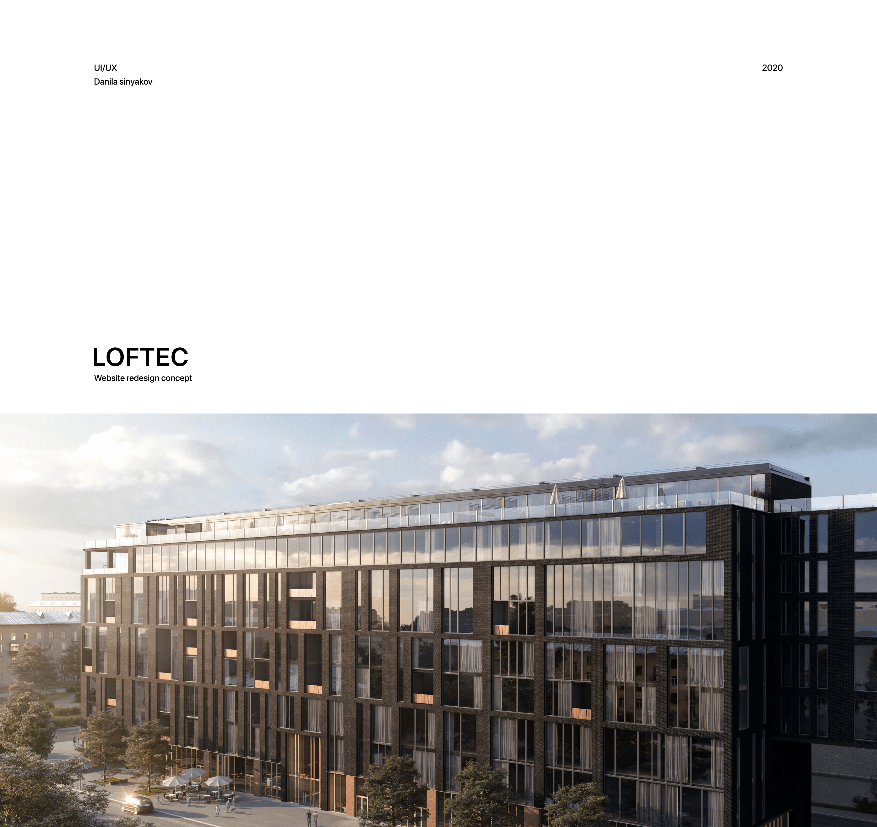 LOFTEC – Premium Estate Website — Изображение №1 — Интерфейсы на Dprofile