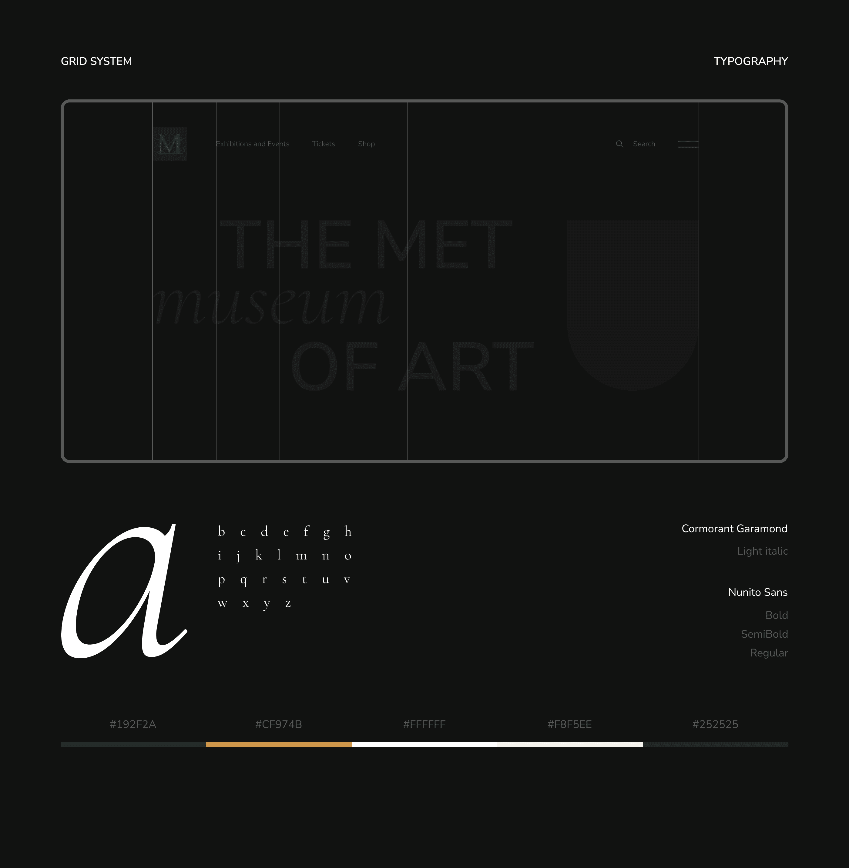 Metropolitan museum of art. Web concept — Изображение №8 — Интерфейсы, Анимация на Dprofile