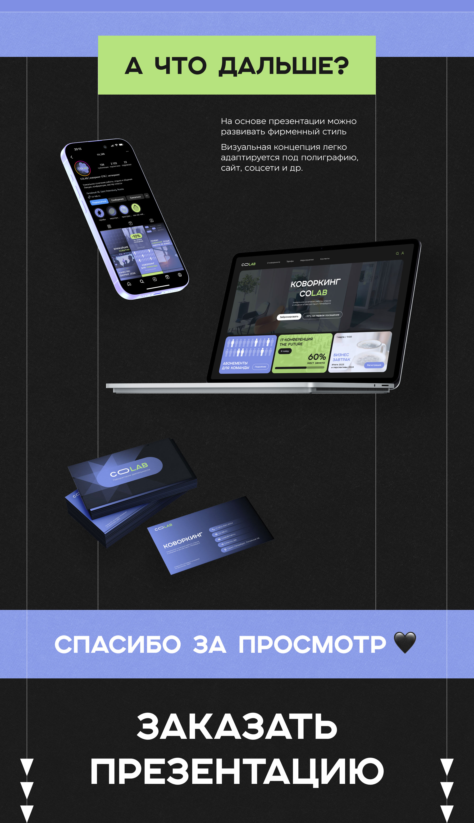 Презентация коворкинга — Изображение №9 — Брендинг, Маркетинг на Dprofile