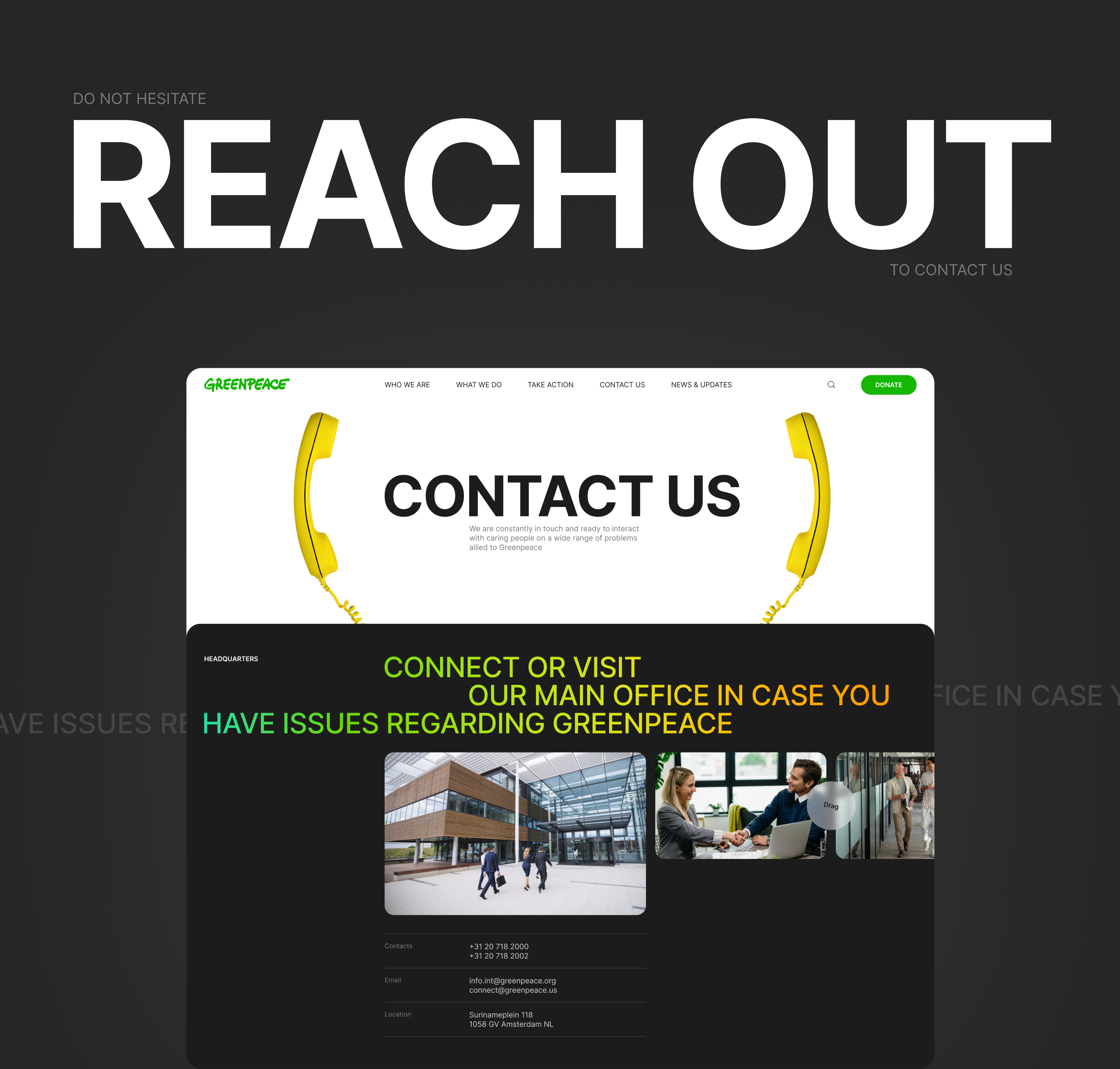 Greenpeace | redesign — Изображение №15 — Интерфейсы на Dprofile