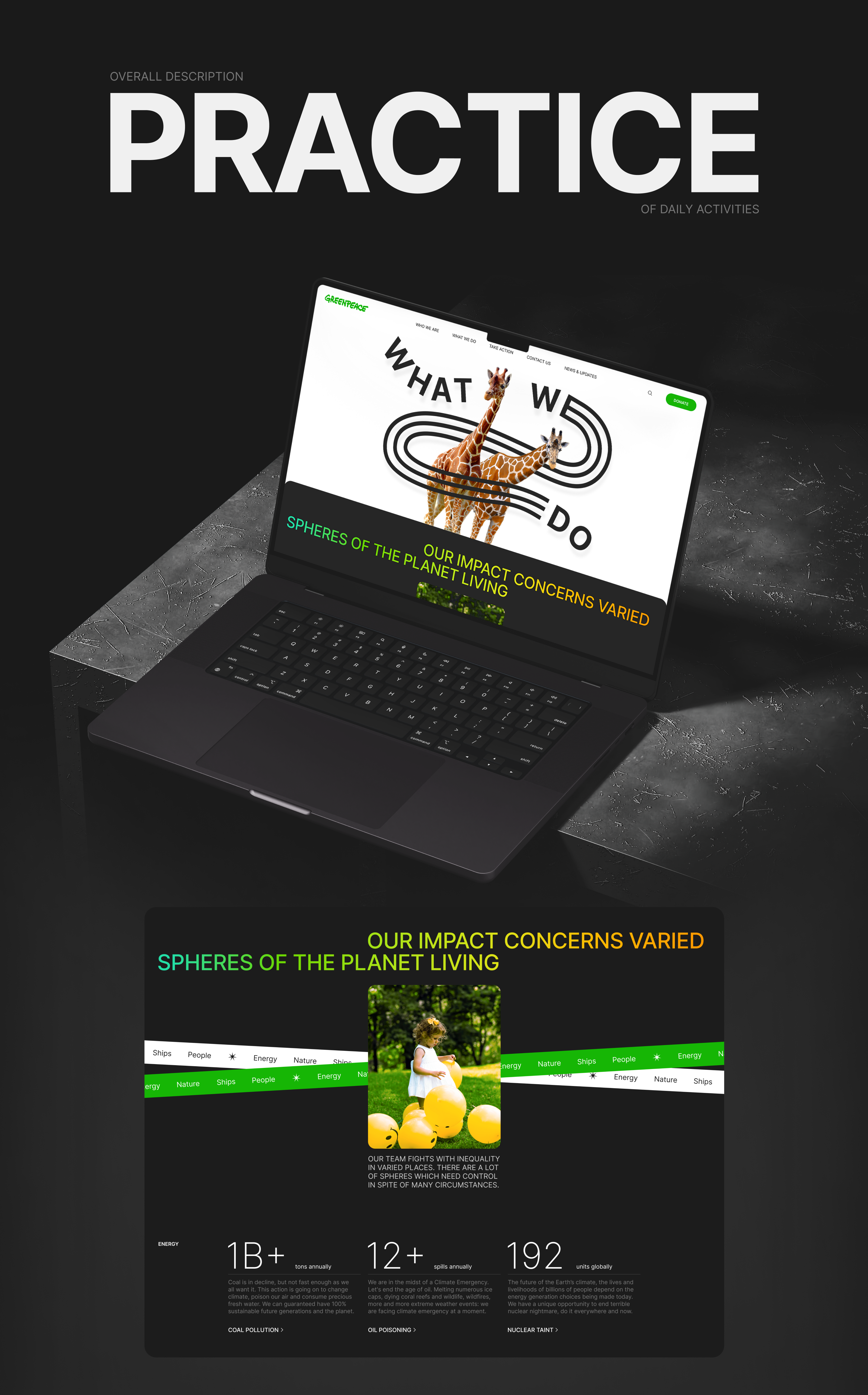 Greenpeace | redesign — Изображение №6 — Интерфейсы на Dprofile