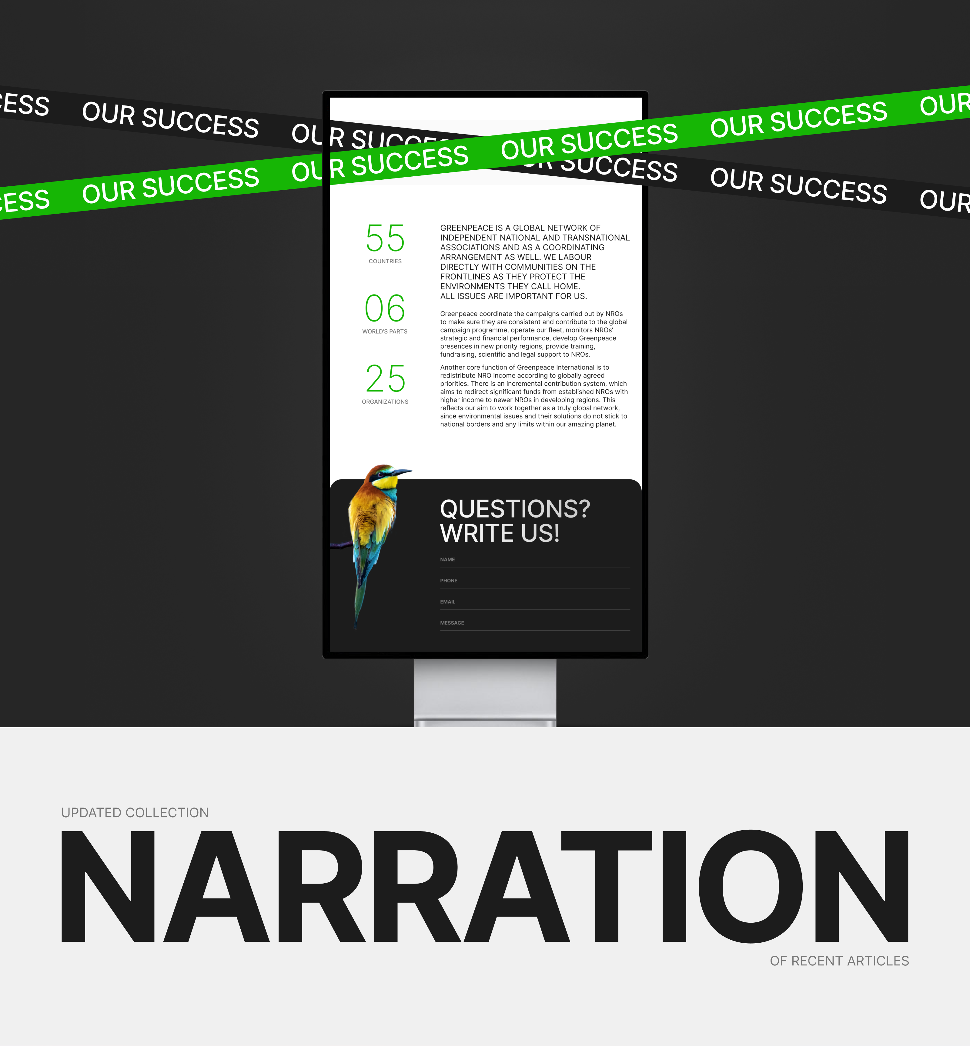 Greenpeace | redesign — Изображение №16 — Интерфейсы на Dprofile