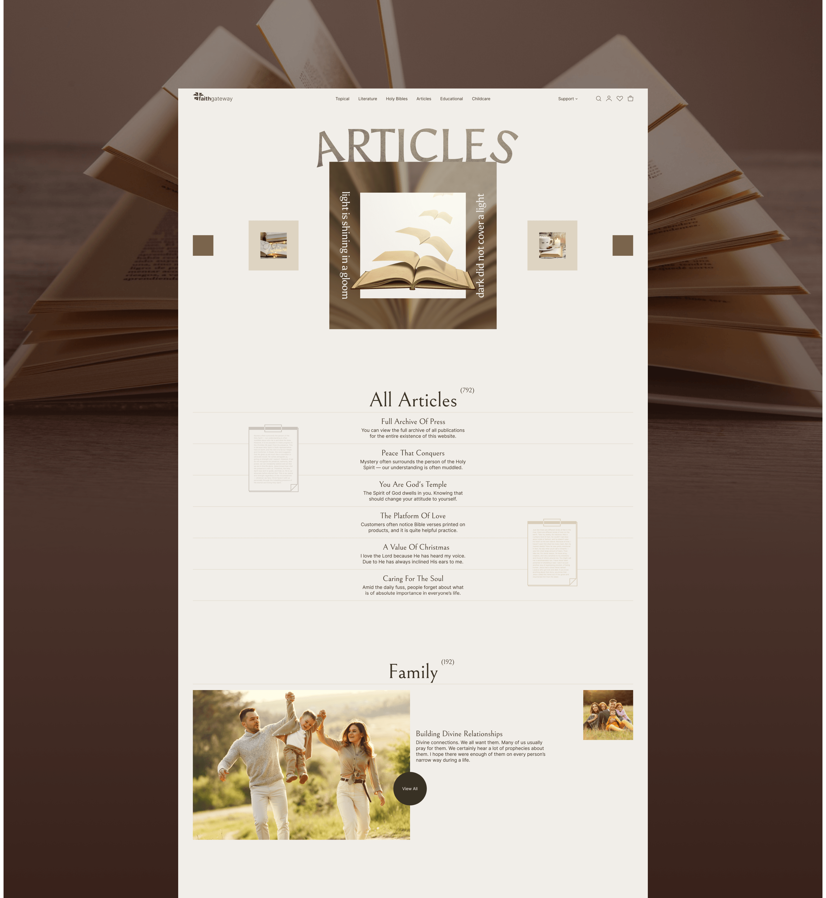 FaithGateway | Online store redesign — Изображение №10 — Интерфейсы на Dprofile