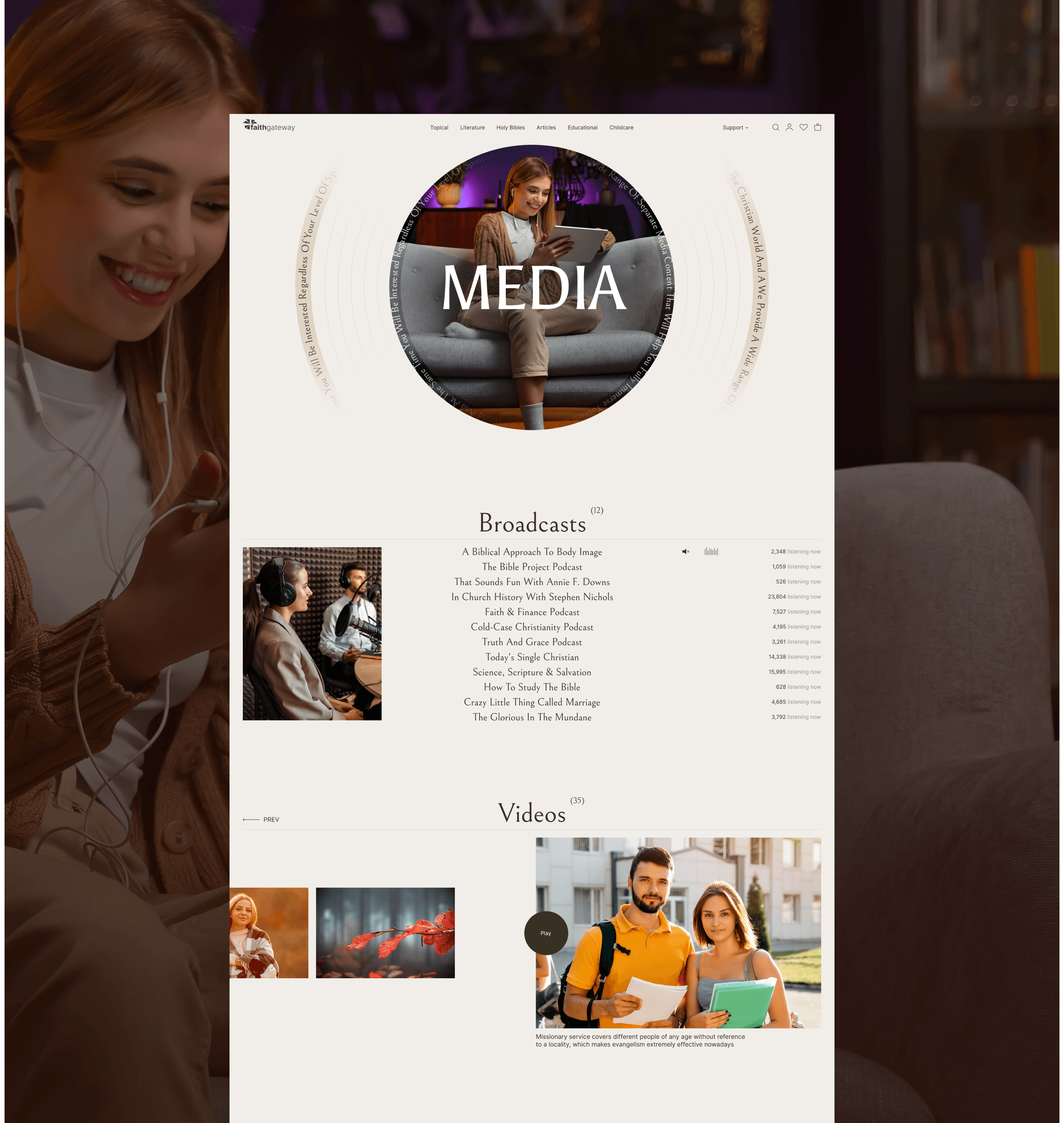 FaithGateway | Online store redesign — Изображение №6 — Интерфейсы на Dprofile