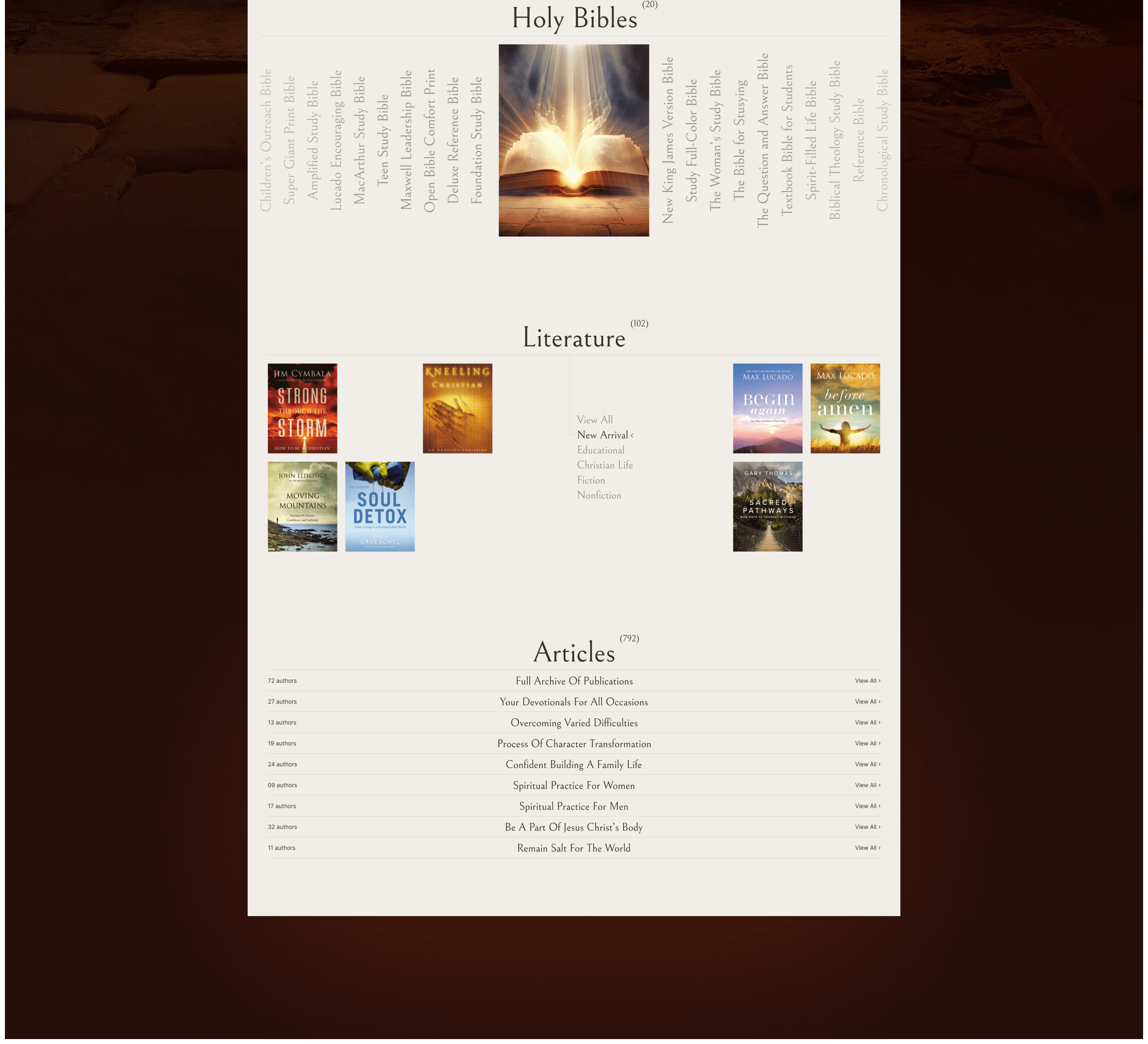 FaithGateway | Online store redesign — Изображение №4 — Интерфейсы на Dprofile