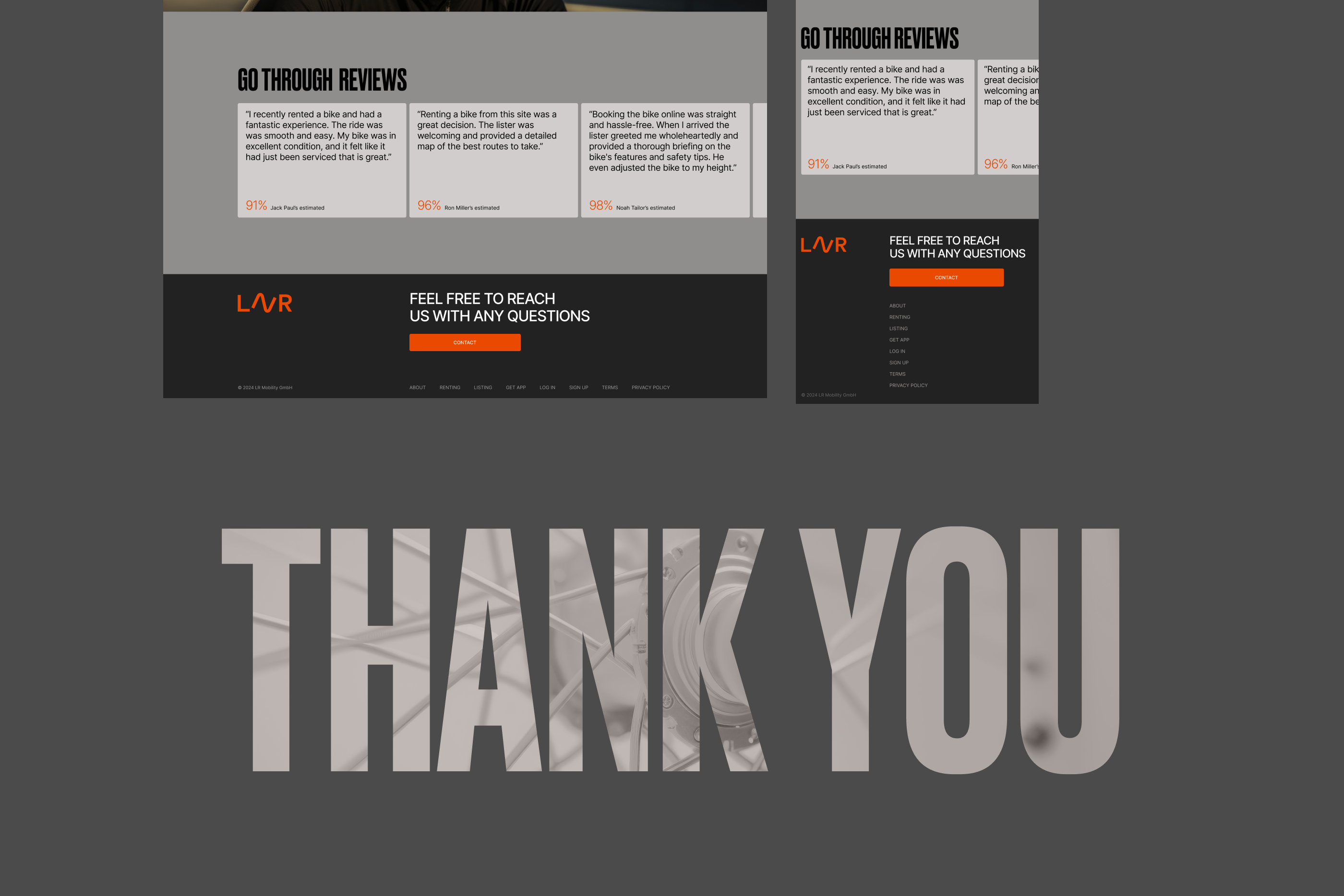 ListNRide | Landing page redesign — Изображение №13 — Интерфейсы на Dprofile