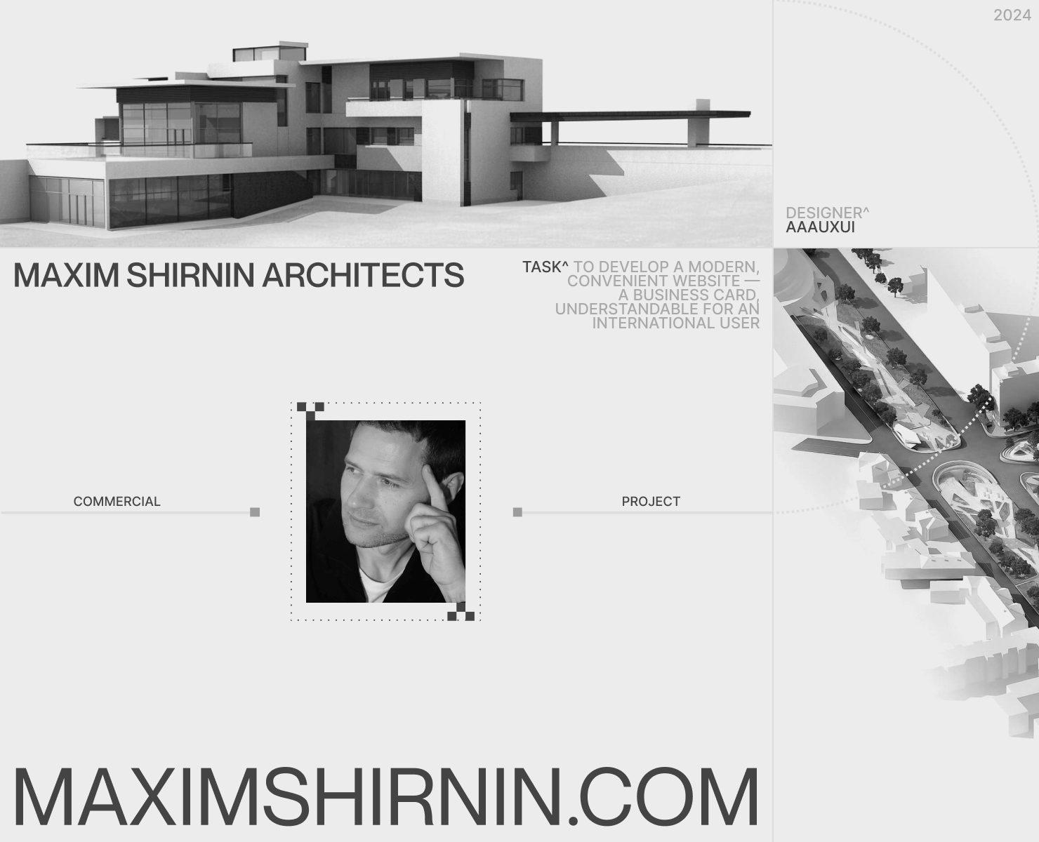 Maxim Shirnin Architects — Интерфейсы, Брендинг на Dprofile
