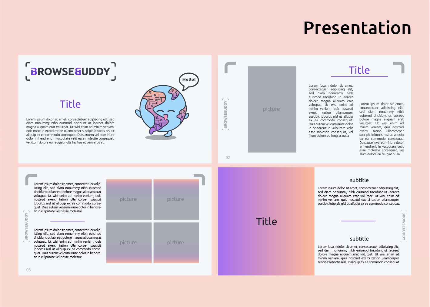 BrowseBuddy | Брендинг — Изображение №12 — Брендинг на Dprofile