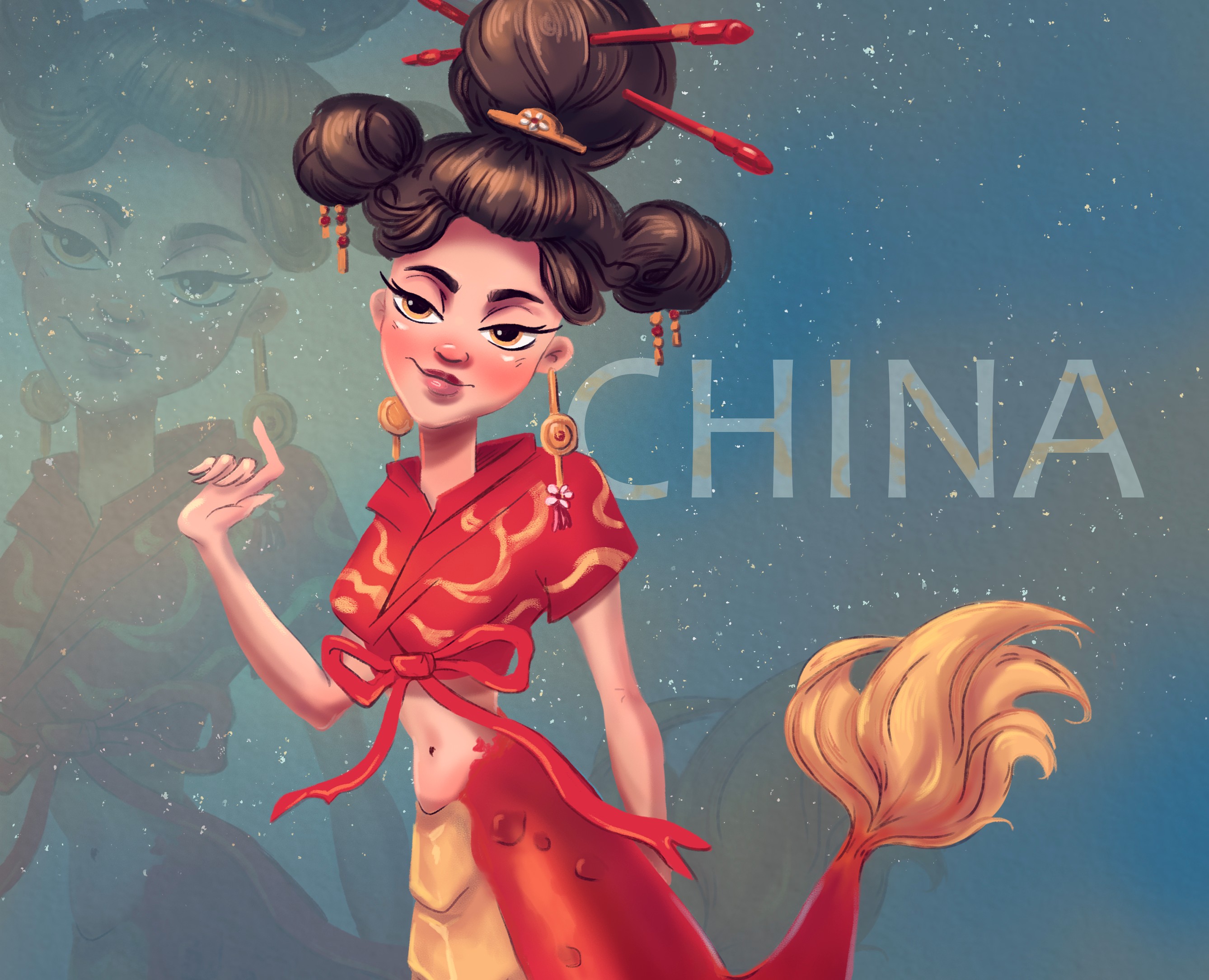MERMAY 24 — Иллюстрация на Dprofile