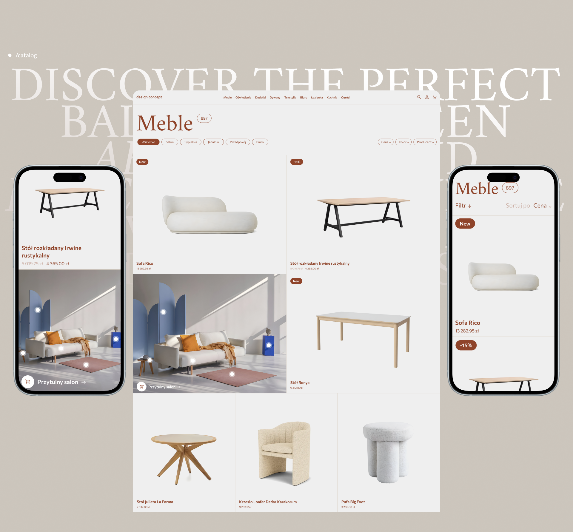 Furniture e-commerce — Изображение №4 — Интерфейсы на Dprofile