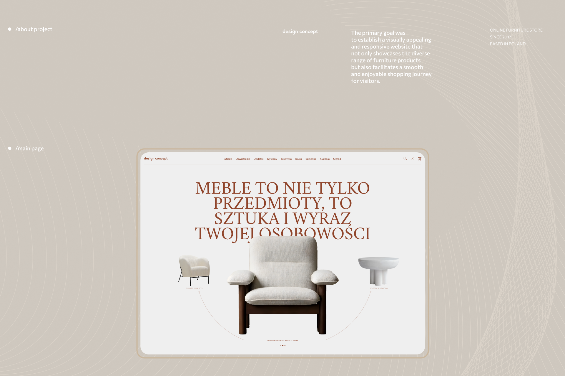 Furniture e-commerce — Изображение №2 — Интерфейсы на Dprofile