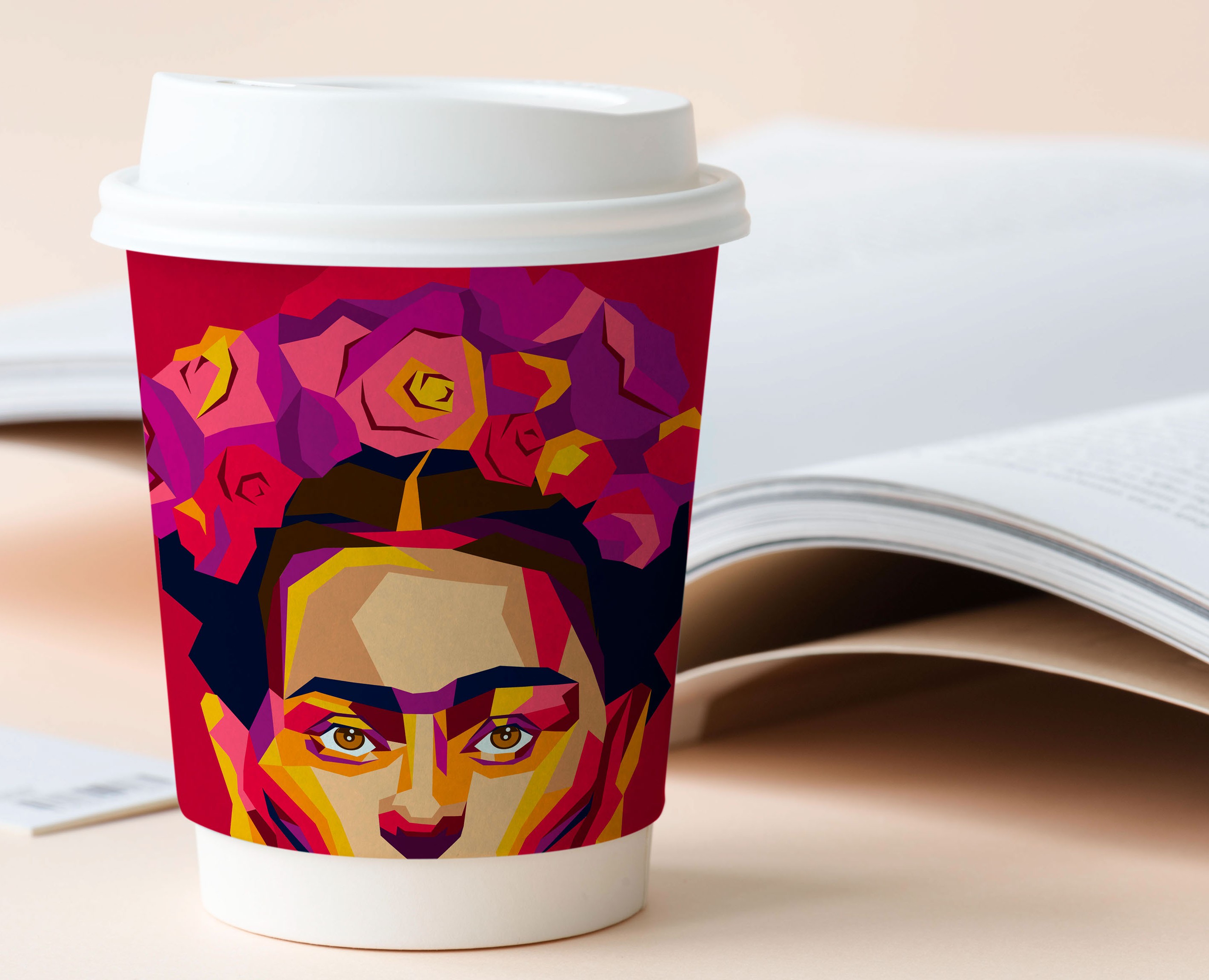 FRIDA KAHLO — Иллюстрация, Графика на Dprofile