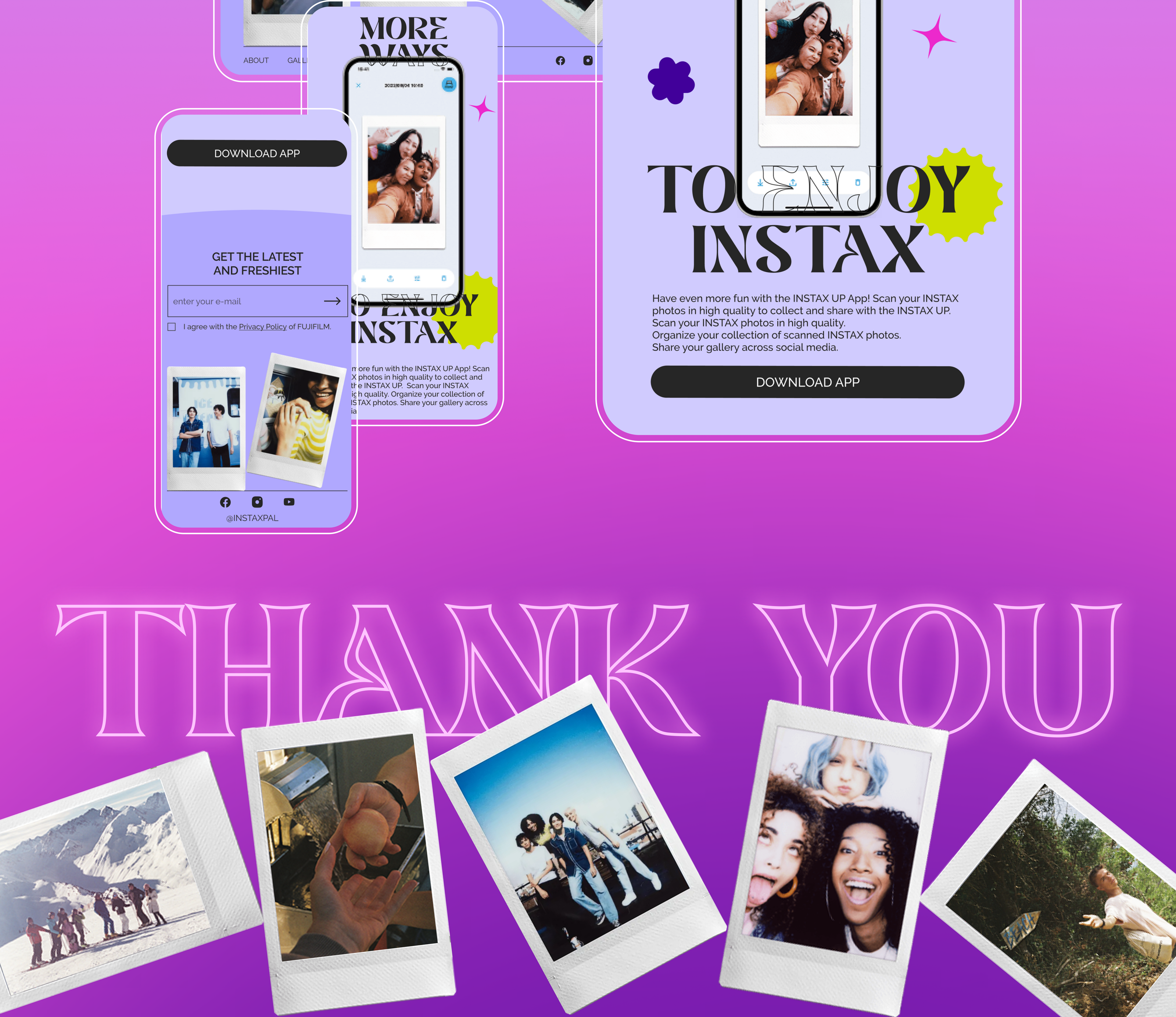 INSTAX PAL — Изображение №6 — Интерфейсы, Графика на Dprofile