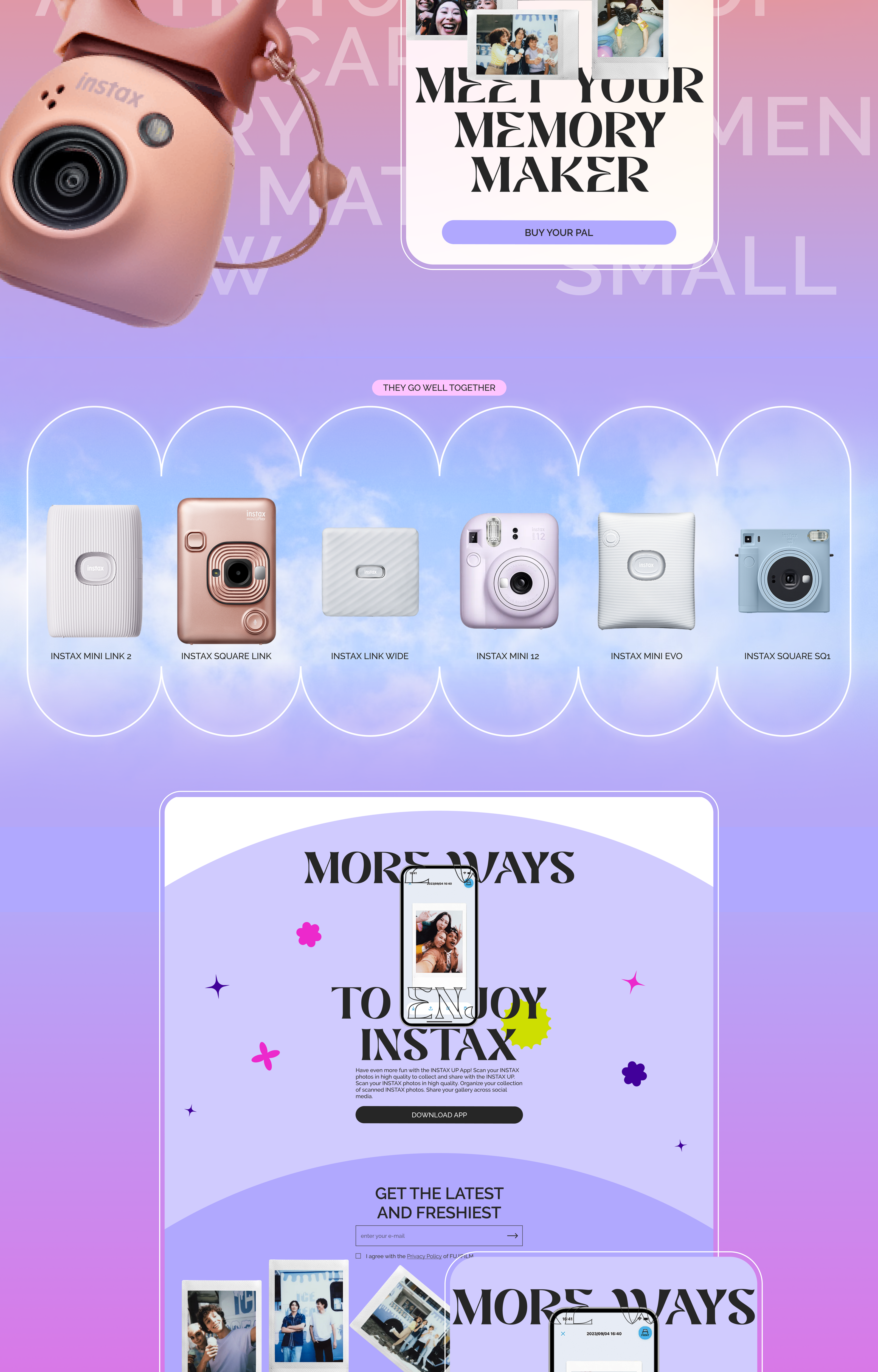 INSTAX PAL — Изображение №5 — Интерфейсы, Графика на Dprofile