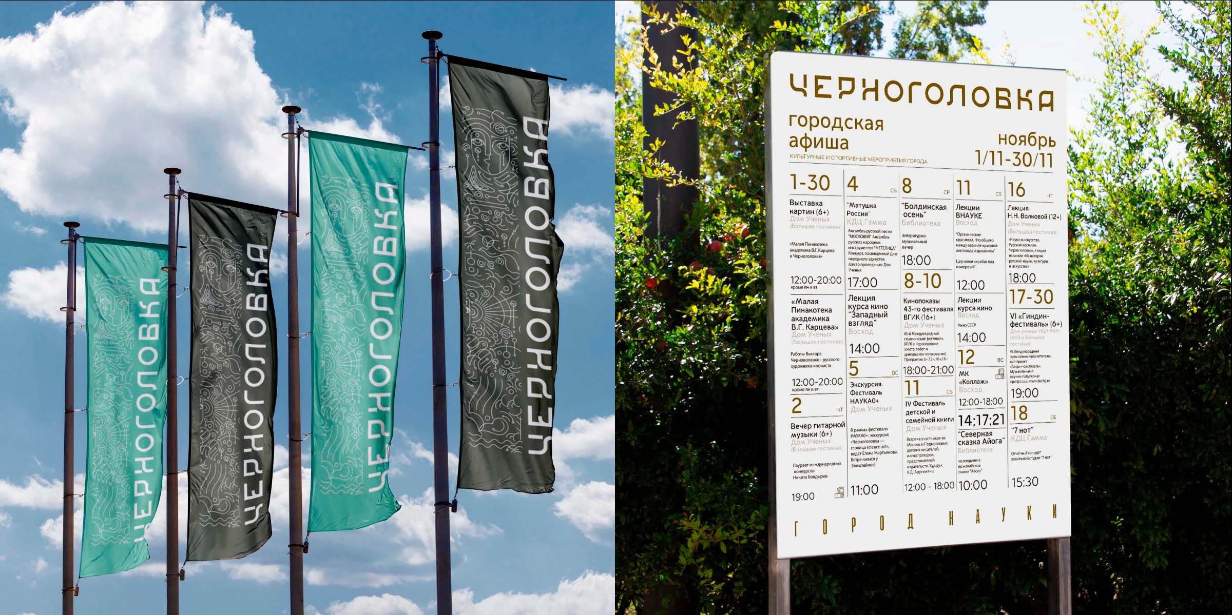 Черноголовка. Город науки — Изображение №9 — Брендинг, Иллюстрация на Dprofile