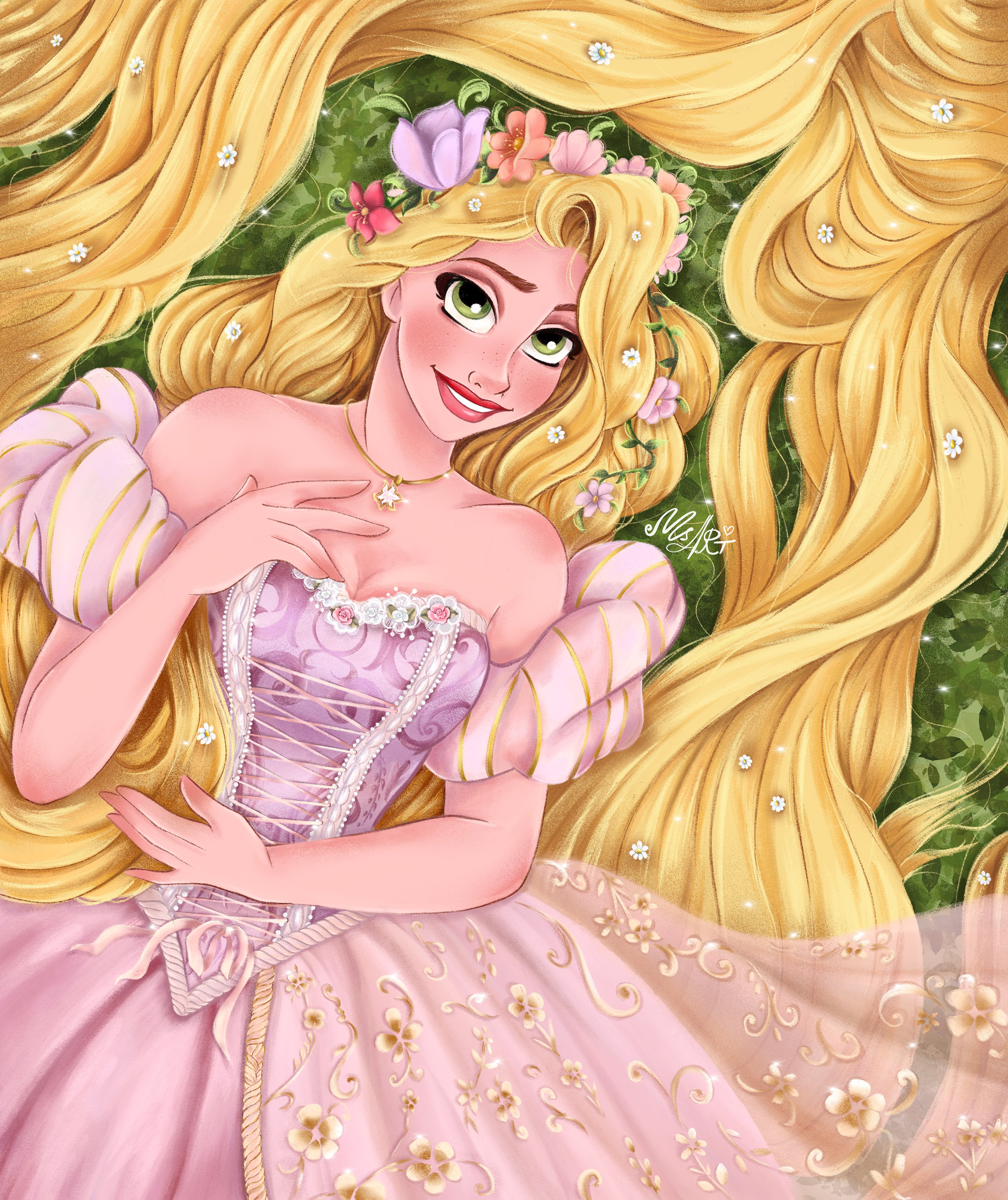 Rapunzel — Изображение №1 — Иллюстрация на Dprofile