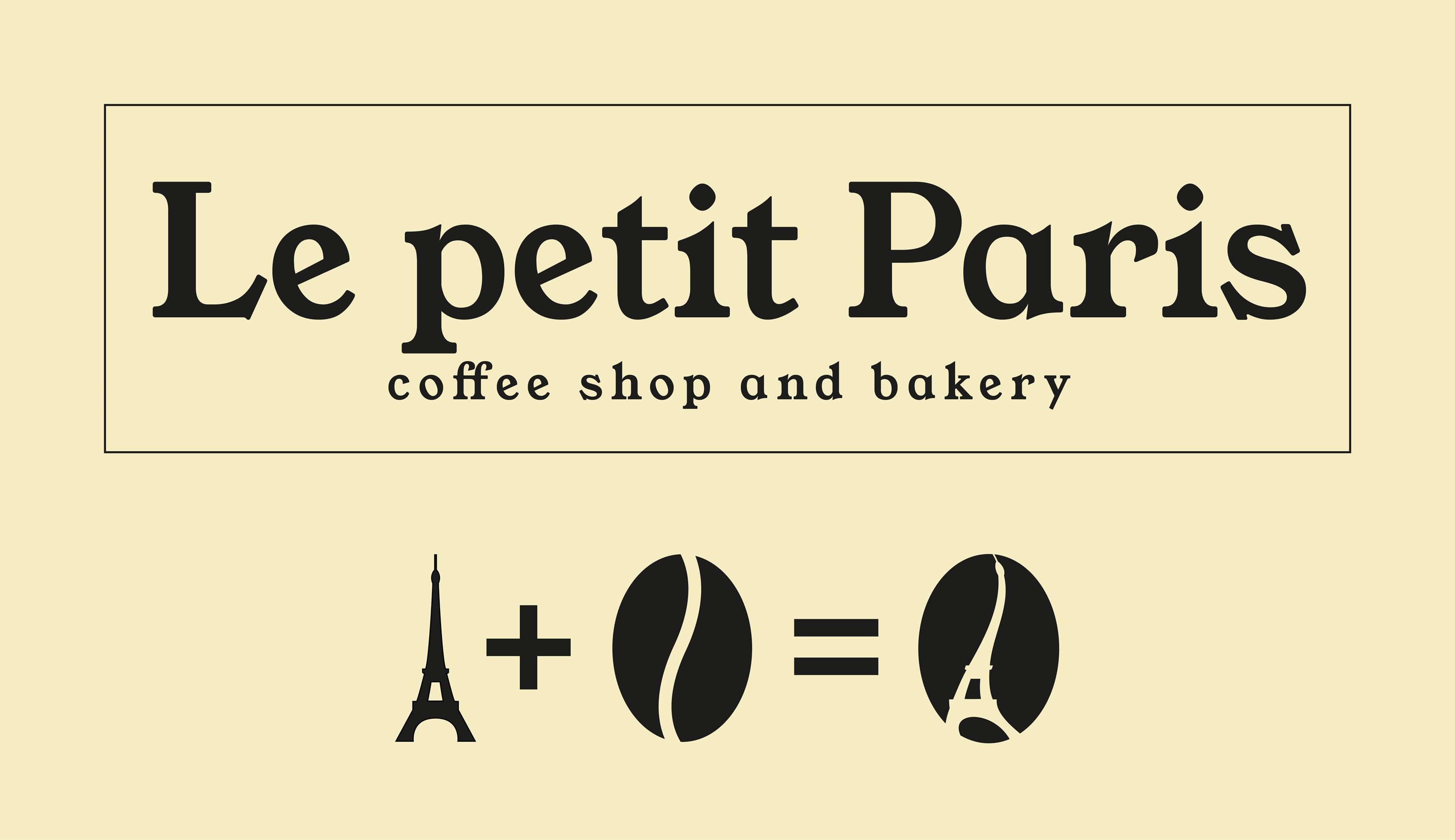 Le petit Paris | Фирменный стиль кофейни — Изображение №2 — Брендинг, Графика на Dprofile