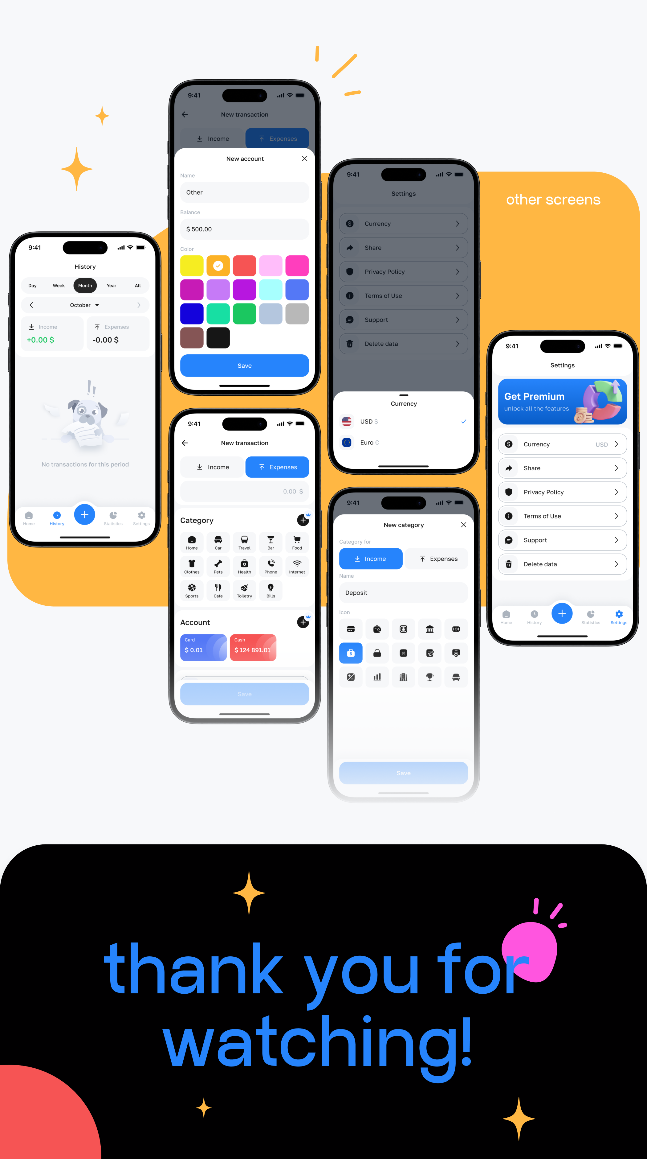 Money Tracker — Изображение №9 — Интерфейсы на Dprofile
