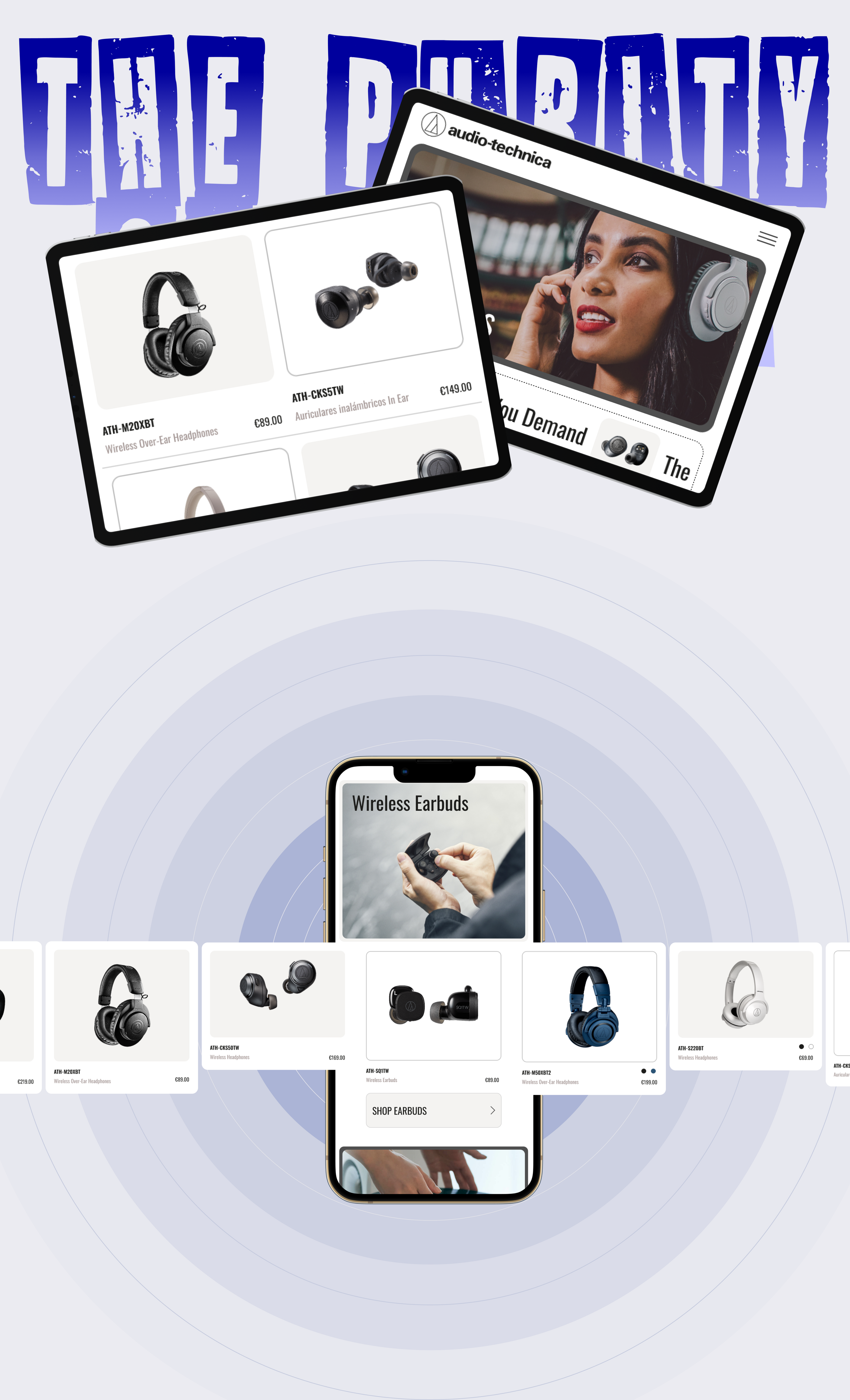 Audio-Technica | E-commerce redesign concept — Изображение №7 — Интерфейсы, Графика на Dprofile