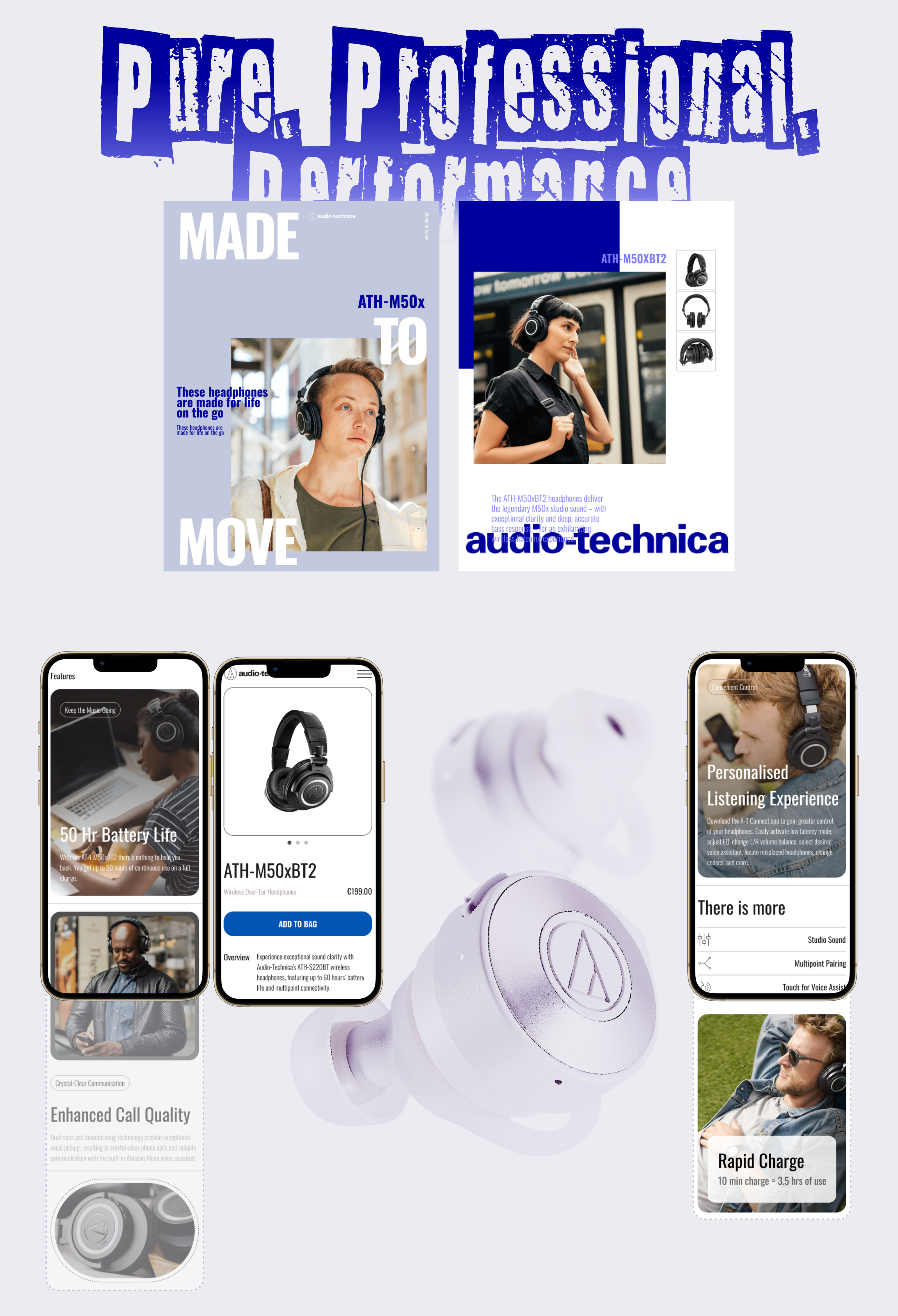 Audio-Technica | E-commerce redesign concept — Изображение №9 — Интерфейсы, Графика на Dprofile
