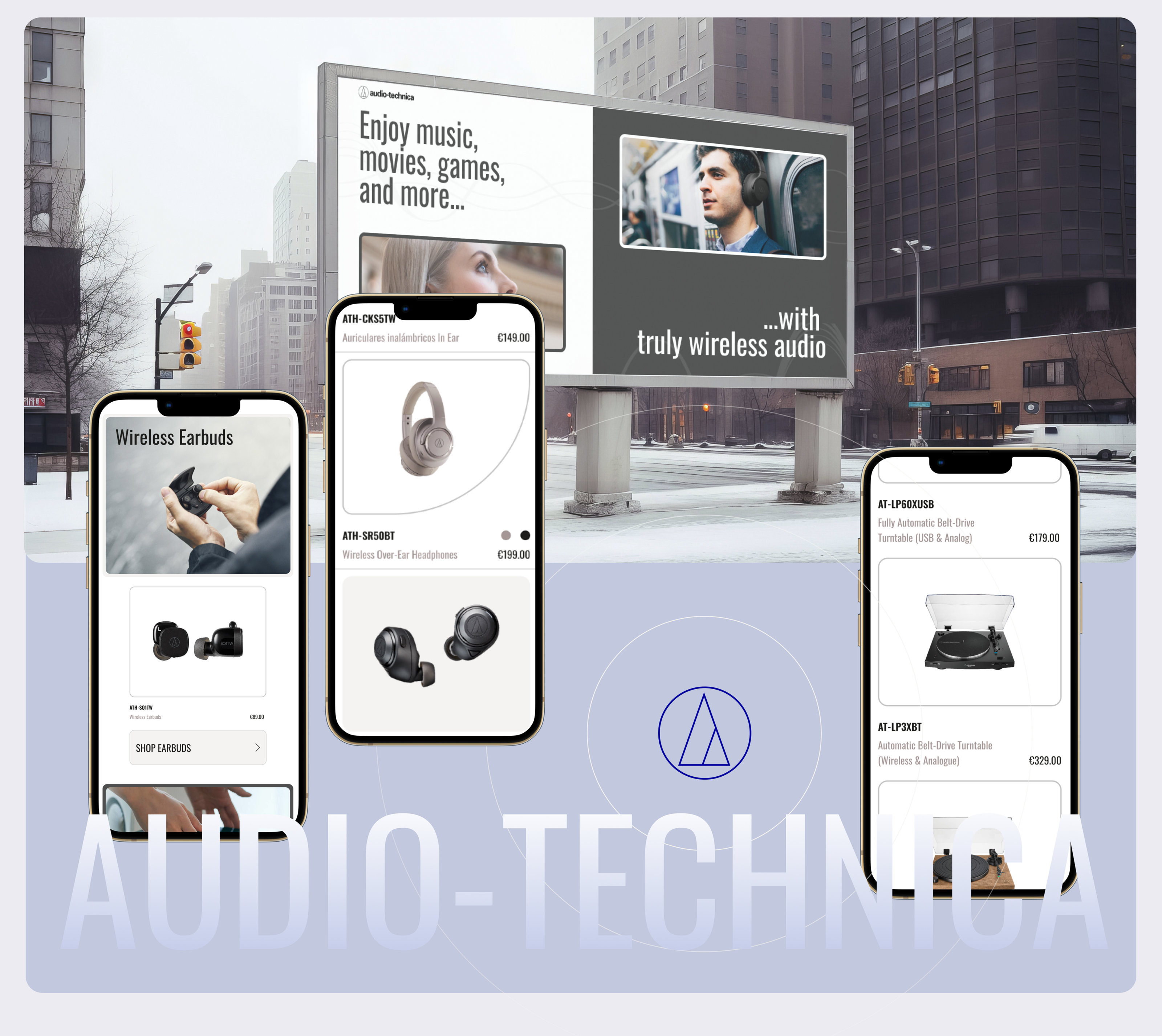 Audio-Technica | E-commerce redesign concept — Изображение №4 — Интерфейсы, Графика на Dprofile
