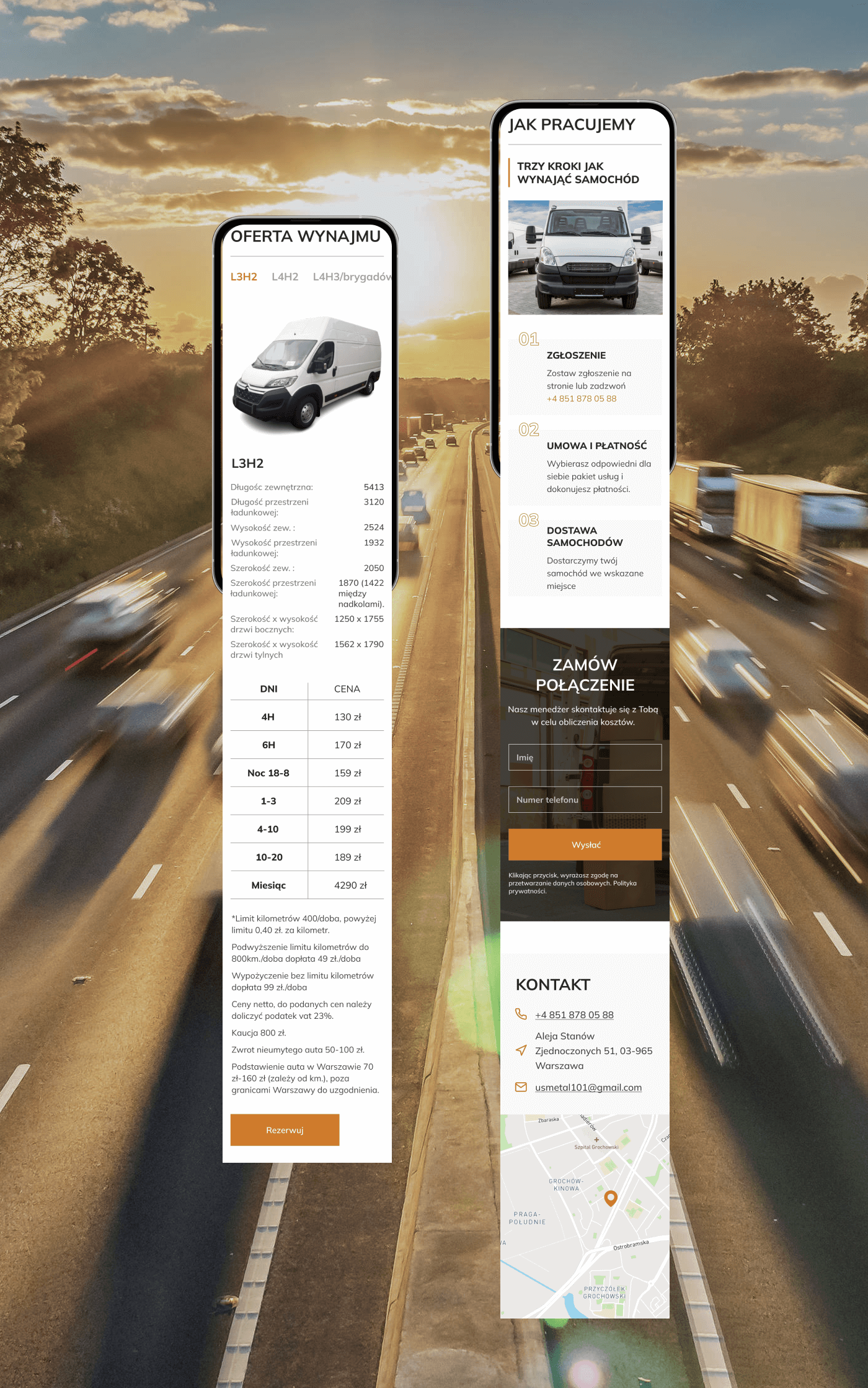 Landing page UI/UX | RENTAL CARS — Изображение №5 — Интерфейсы, Маркетинг на Dprofile