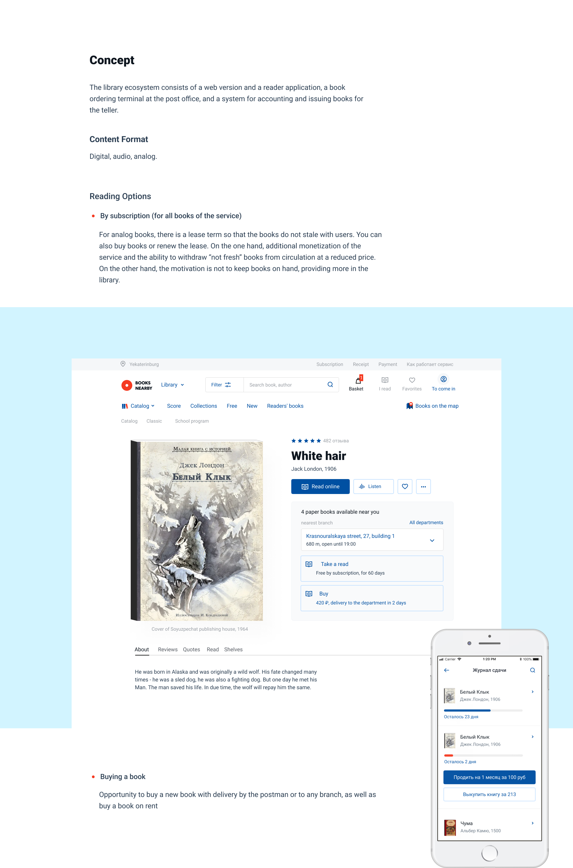 Library nearby — Изображение №2 — Интерфейсы на Dprofile