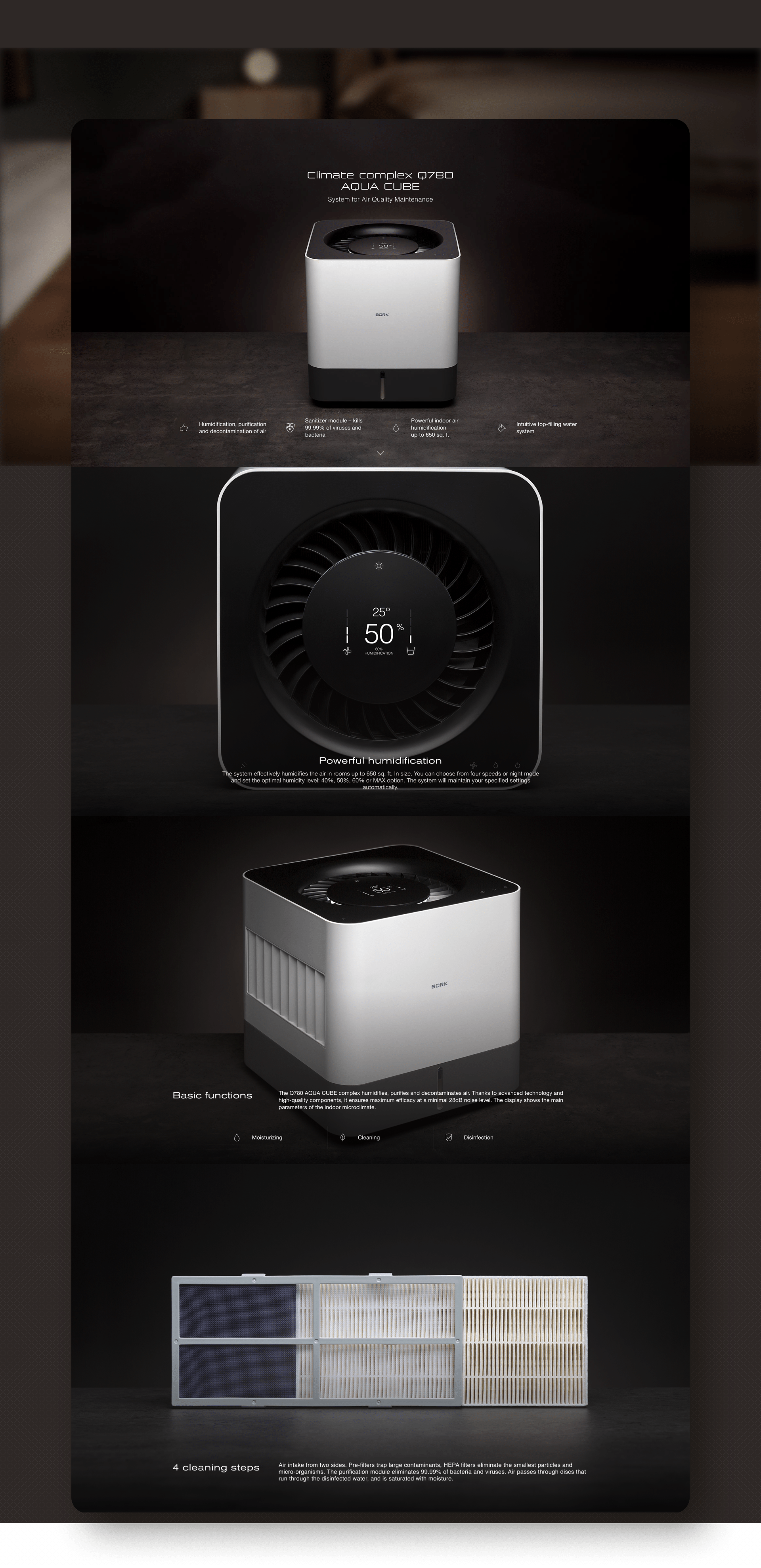 BORK Q780 USA — Изображение №4 — Интерфейсы, Брендинг на Dprofile