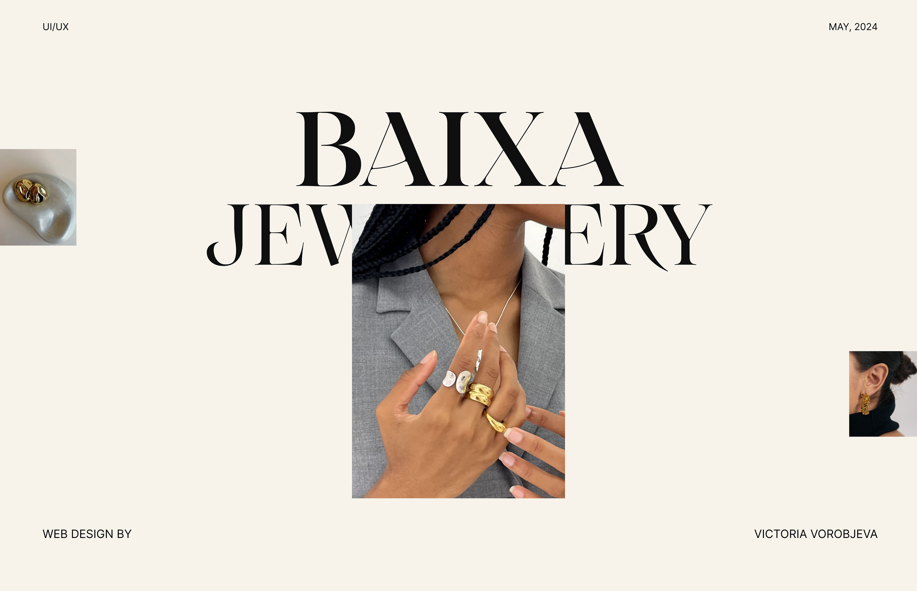 Online jewelry store BAIXA — Изображение №1 — Интерфейсы на Dprofile