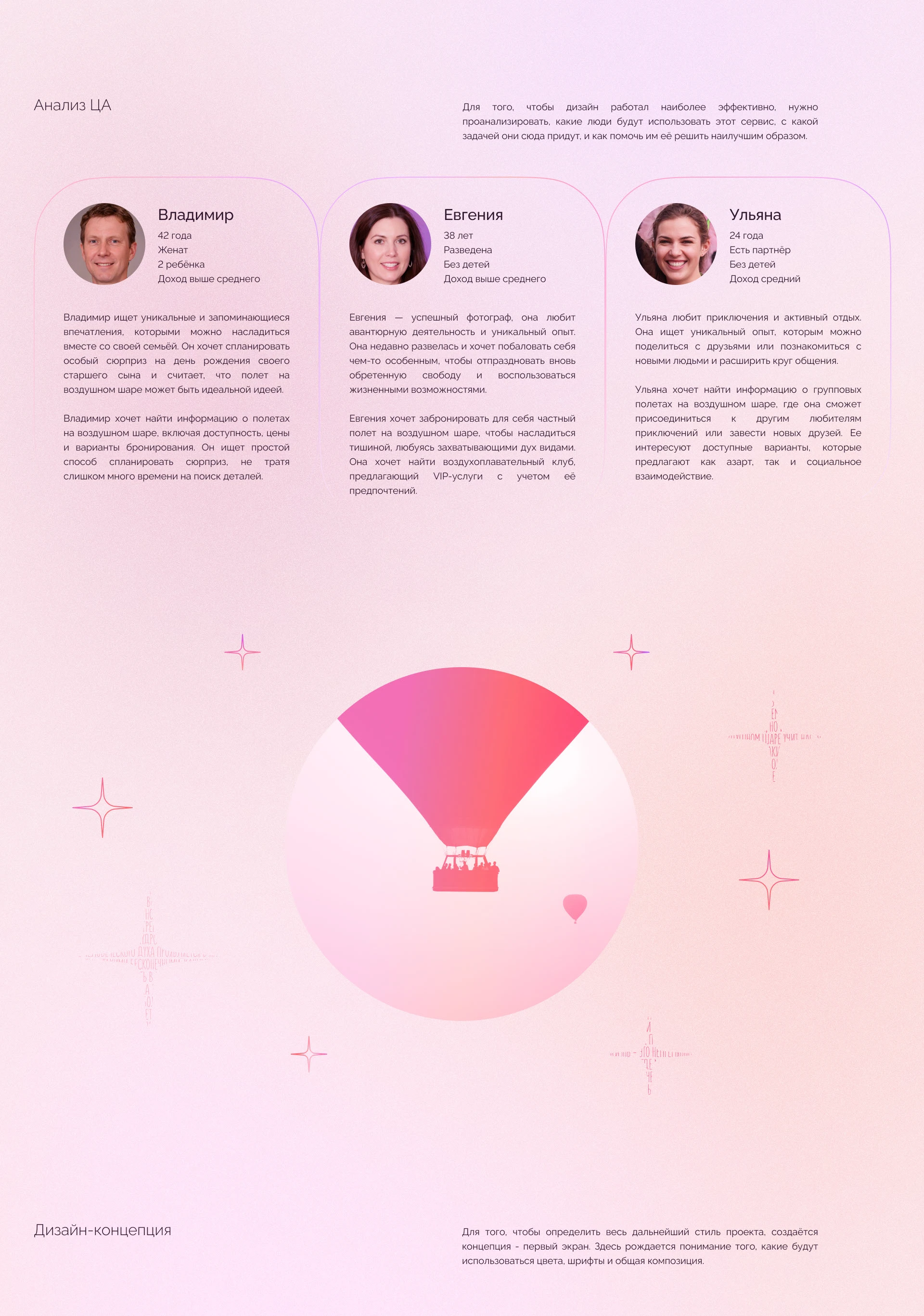 Luftballon | Landing page — Изображение №3 — Интерфейсы, Анимация на Dprofile