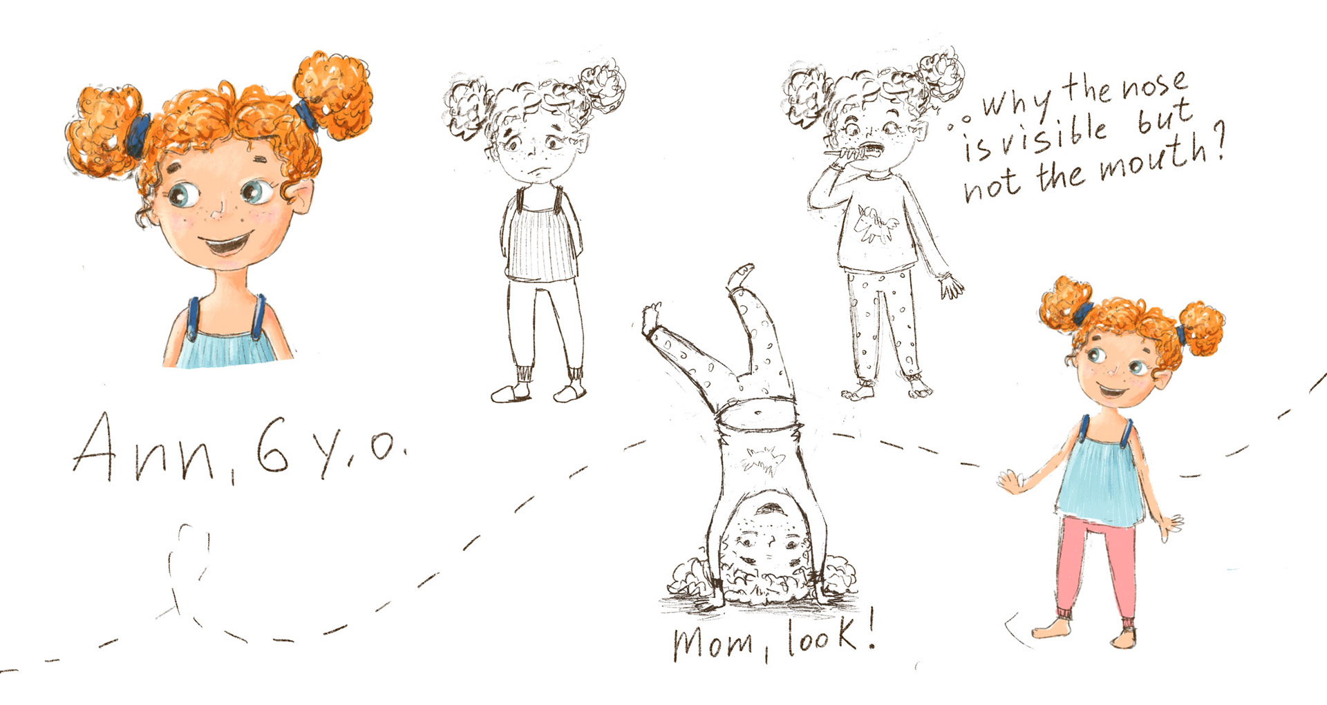 Creating a character for a children's book — Изображение №3 — Иллюстрация, Графика на Dprofile
