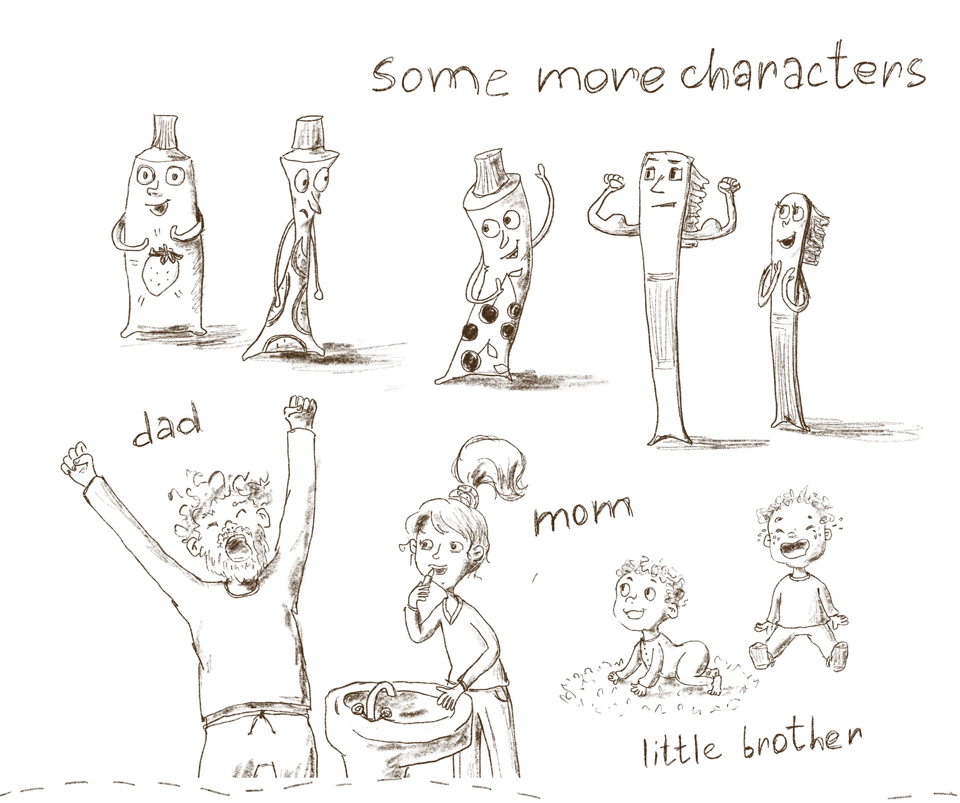 Creating a character for a children's book — Изображение №7 — Иллюстрация, Графика на Dprofile