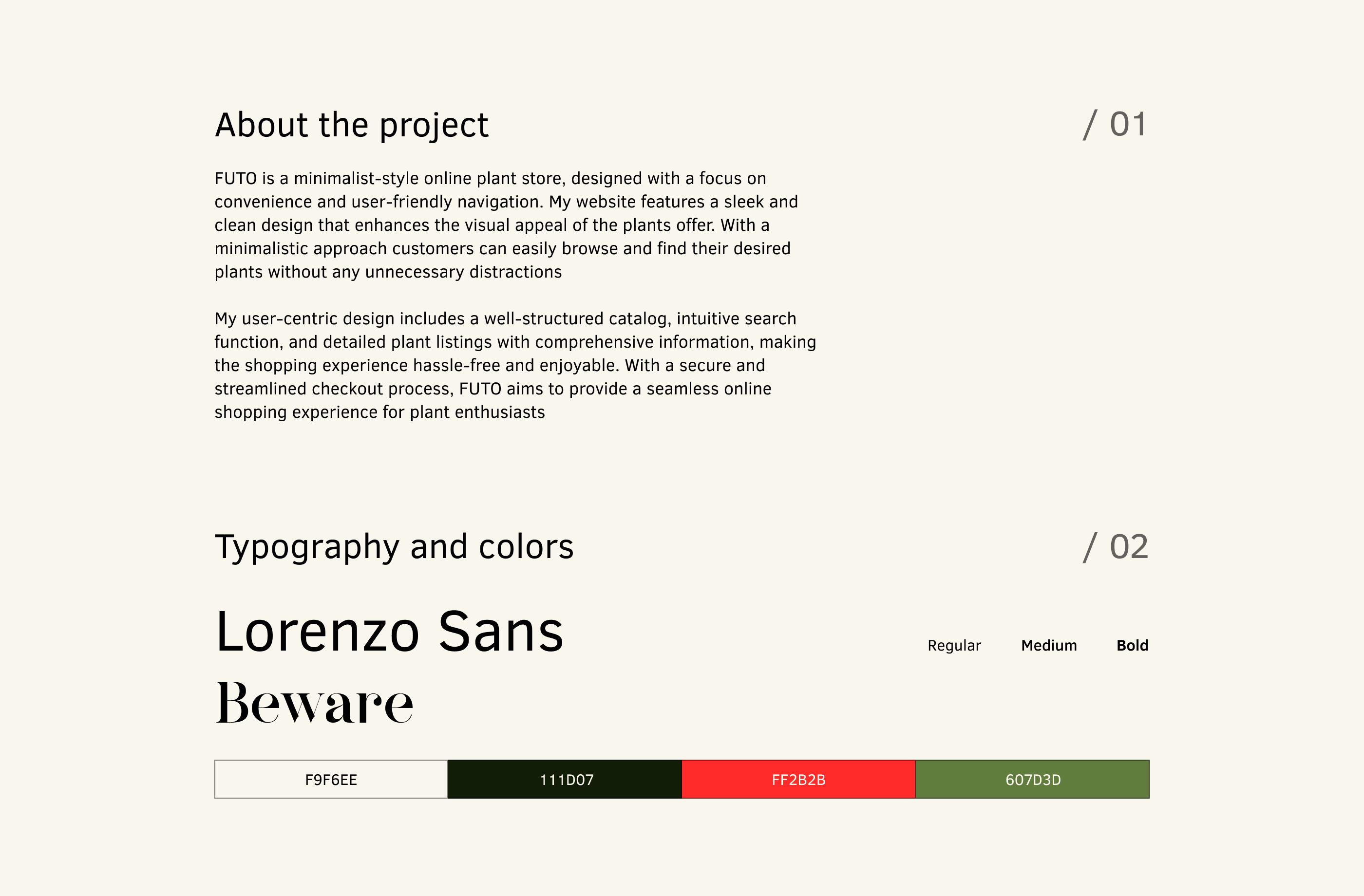 FUTO — E-commerce Design — Изображение №3 — Интерфейсы, Анимация на Dprofile
