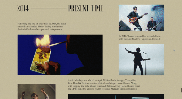 Long Read Arctic Monkeys | Лонгрид Arctic Monkeys — Изображение №25 — Интерфейсы, Графика на Dprofile