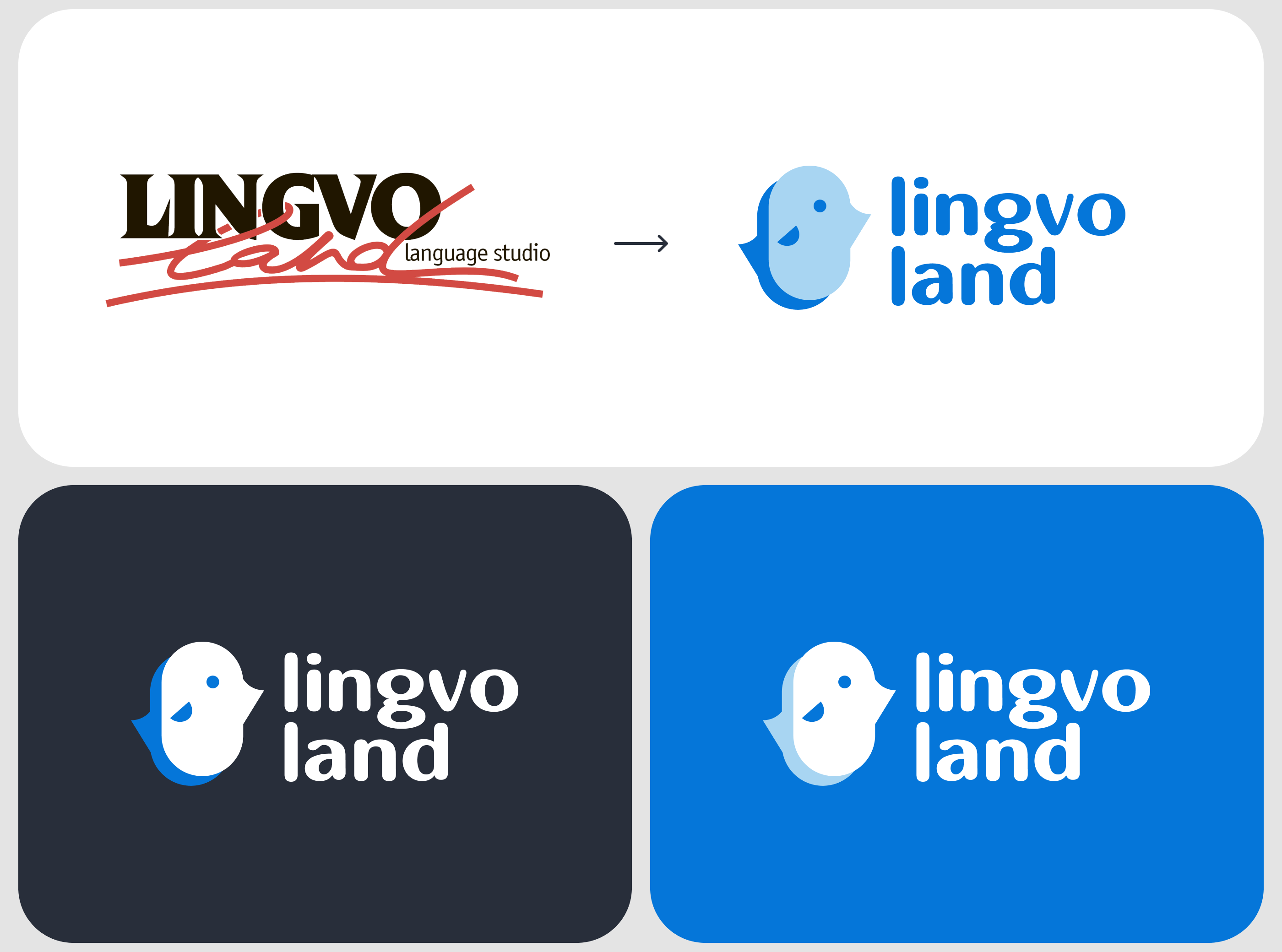 Lingvo Land — школа ин. языков | фирстиль и лендинг — Изображение №5 — Интерфейсы, Брендинг на Dprofile