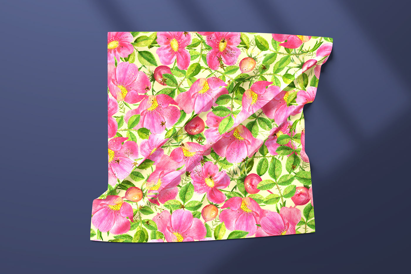 Print wild flowers. Pattern - for fabric, stationery — Изображение №5 — Иллюстрация, Графика на Dprofile