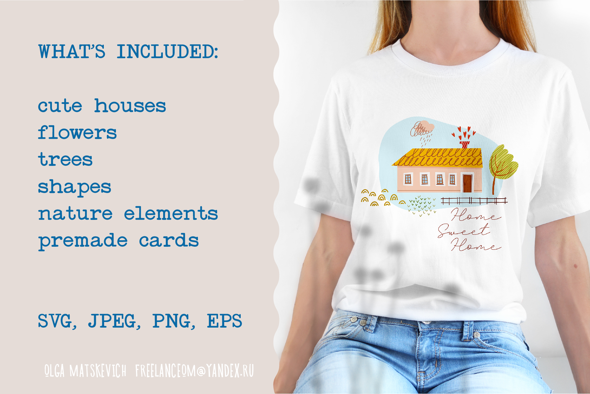 Милые дома на ферме для детей — Изображение №11 — Иллюстрация, Графика на Dprofile