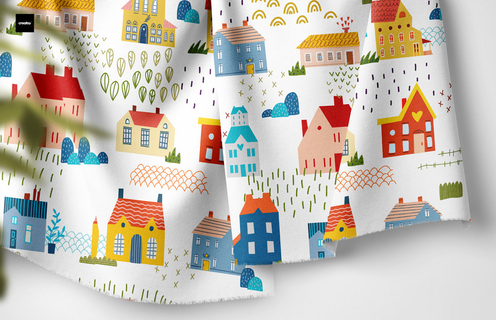 Милые дома на ферме для детей — Изображение №3 — Иллюстрация, Графика на Dprofile