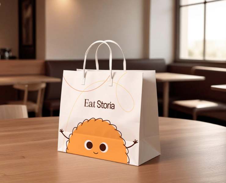 EAT STORIA • BRAND IDENTITY — Брендинг, Графика на Dprofile