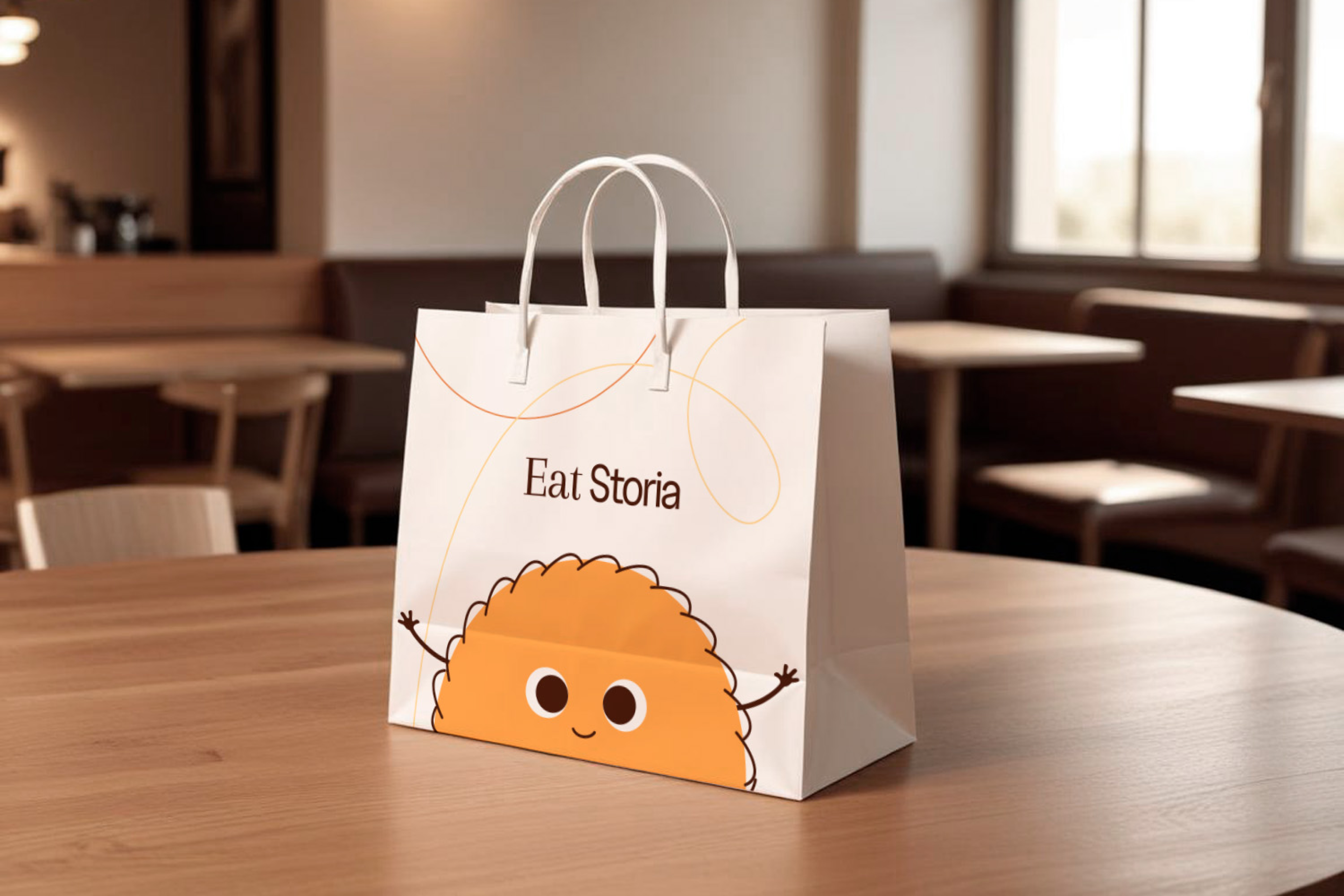 EAT STORIA • BRAND IDENTITY — Изображение №7 — Брендинг, Графика на Dprofile