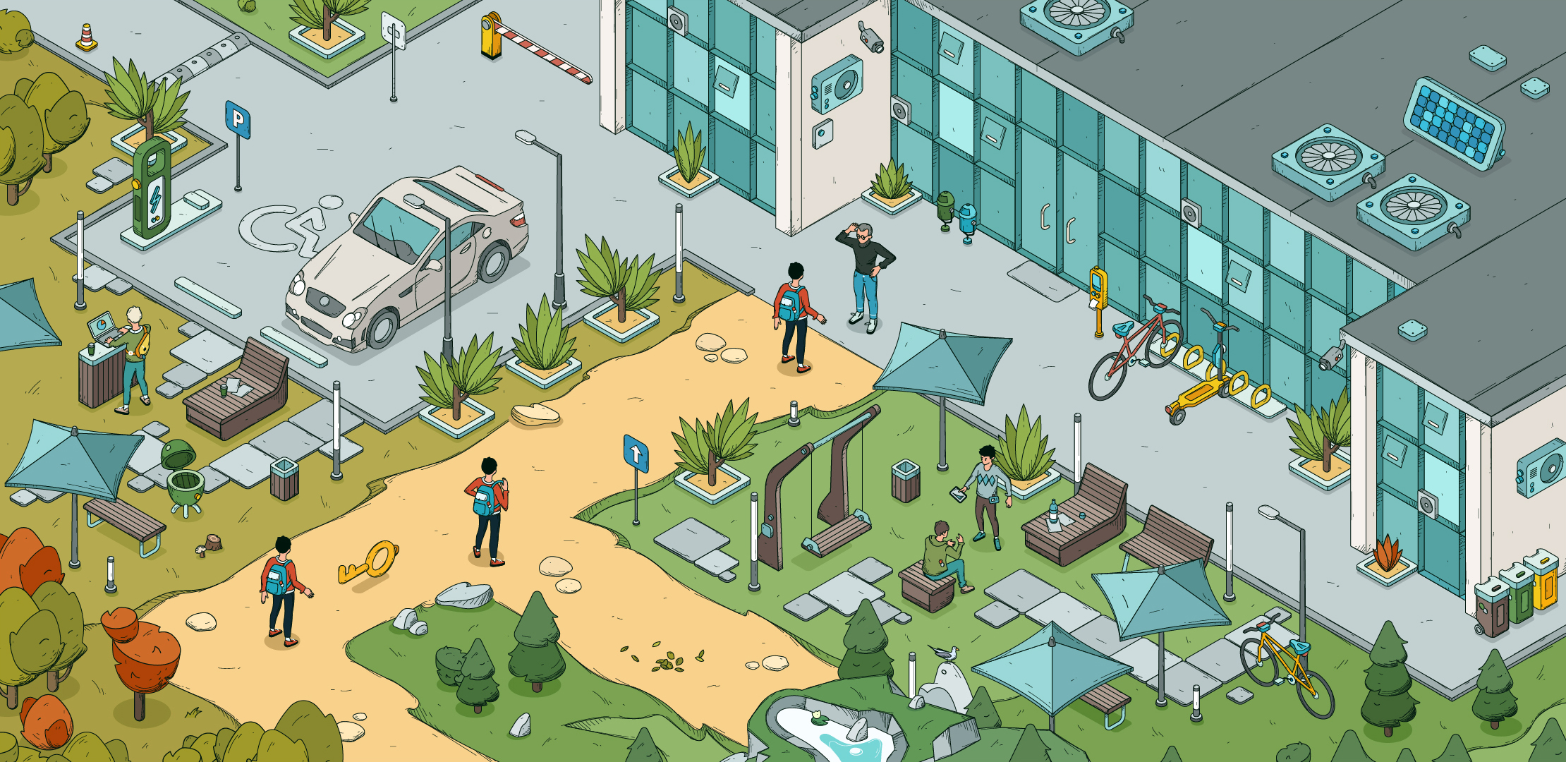 Career Park — Изображение №12 — Иллюстрация, Графика на Dprofile