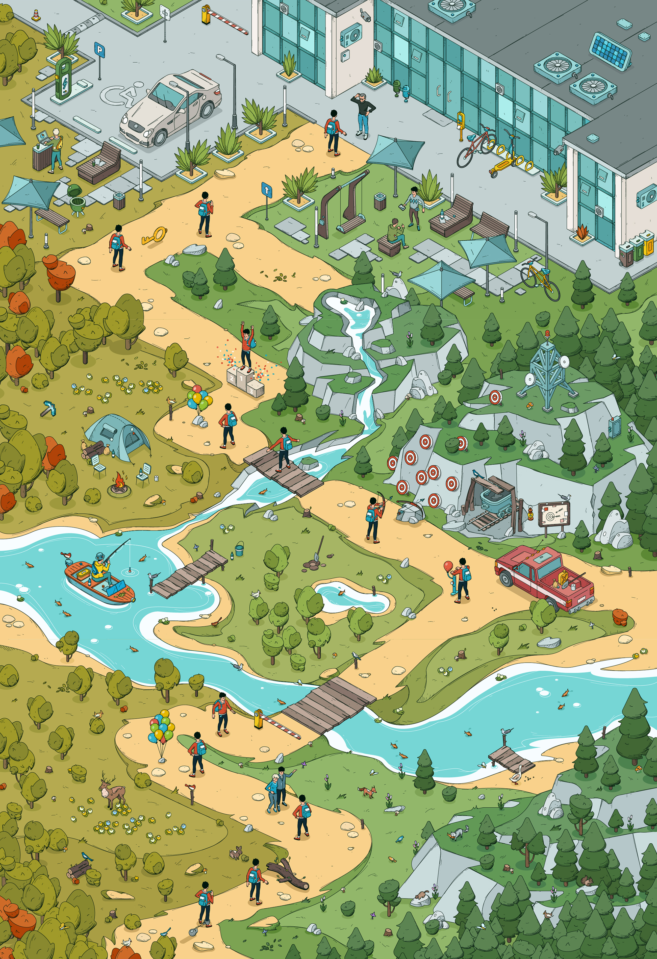 Career Park — Изображение №4 — Иллюстрация, Графика на Dprofile