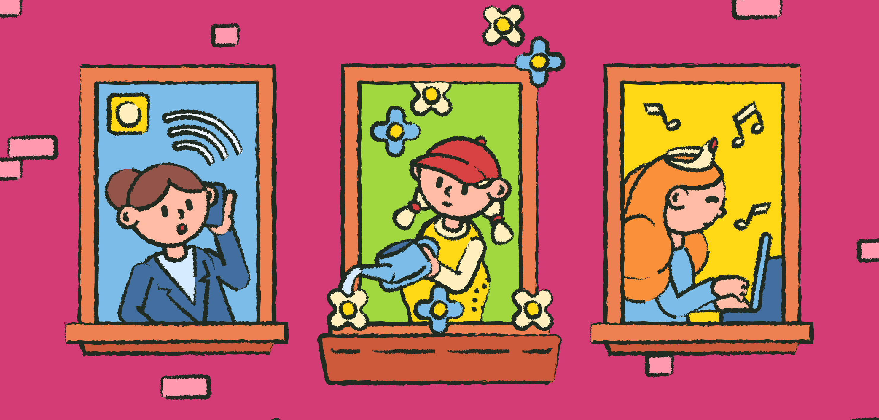 Открытка на восьмое марта🌻 — Изображение №3 — Иллюстрация, Графика на Dprofile