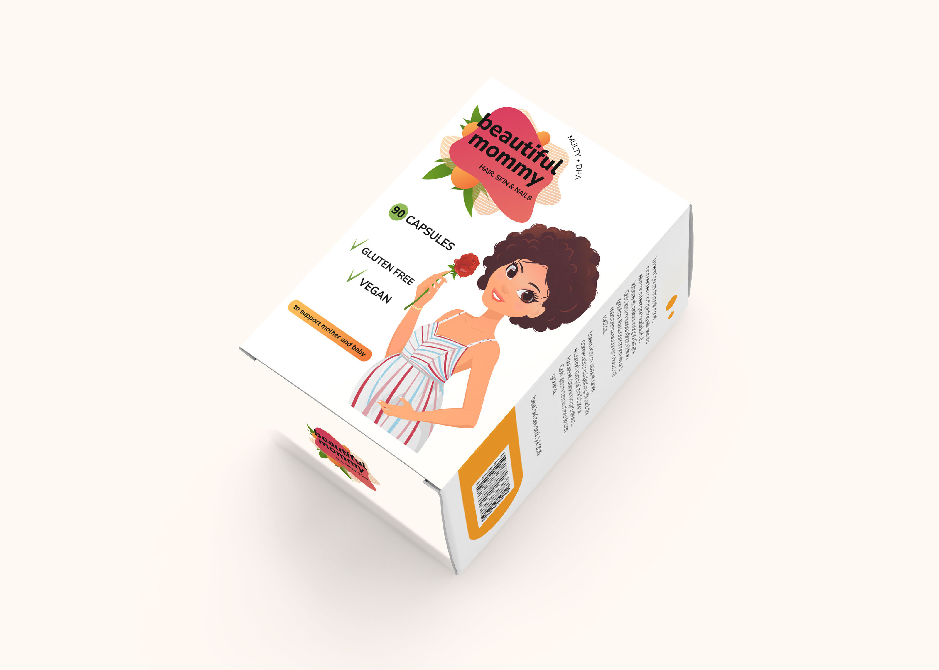 Дизайн упаковки витаминов для женщин — Изображение №1 — Брендинг, Иллюстрация на Dprofile
