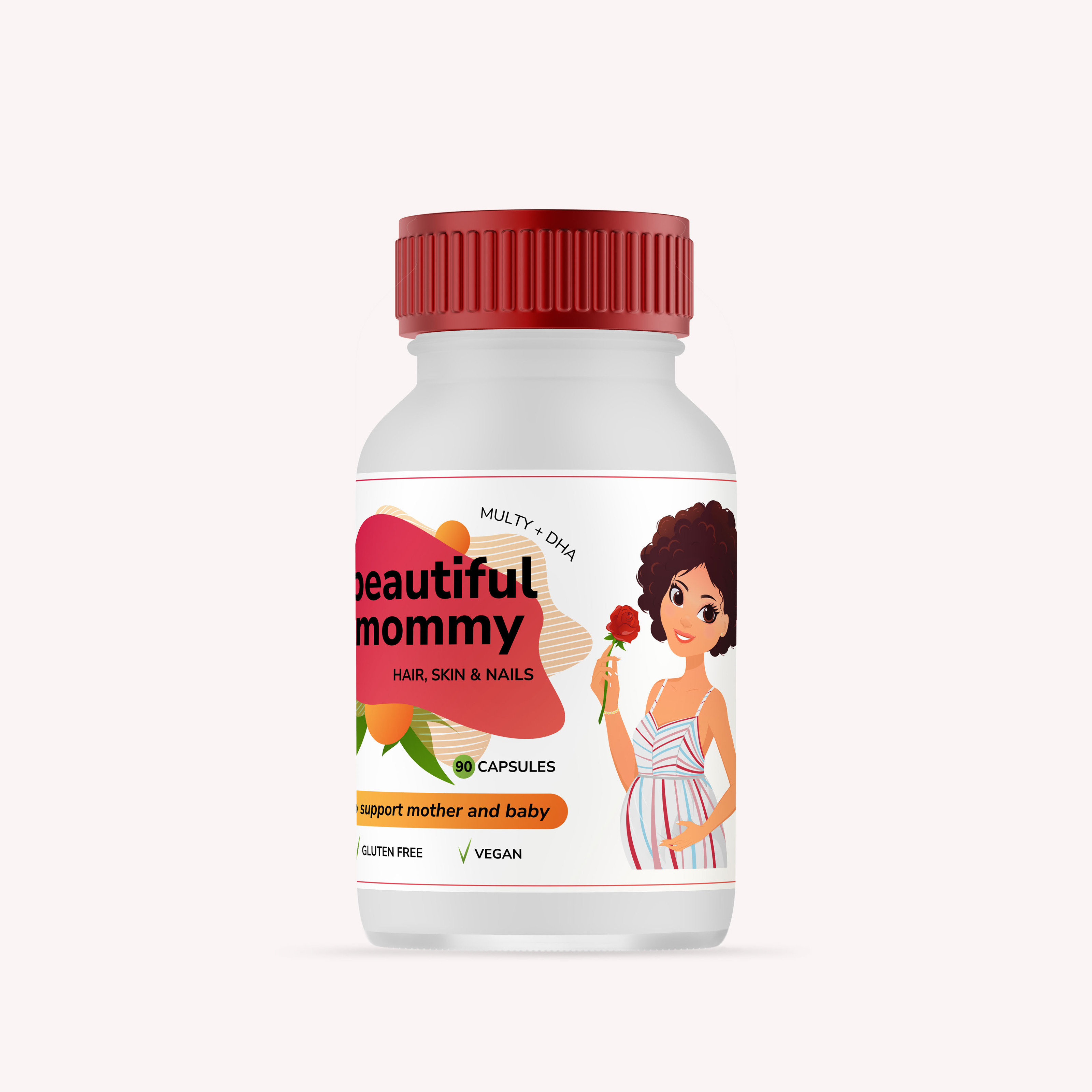 Дизайн упаковки витаминов для женщин — Изображение №4 — Брендинг, Иллюстрация на Dprofile