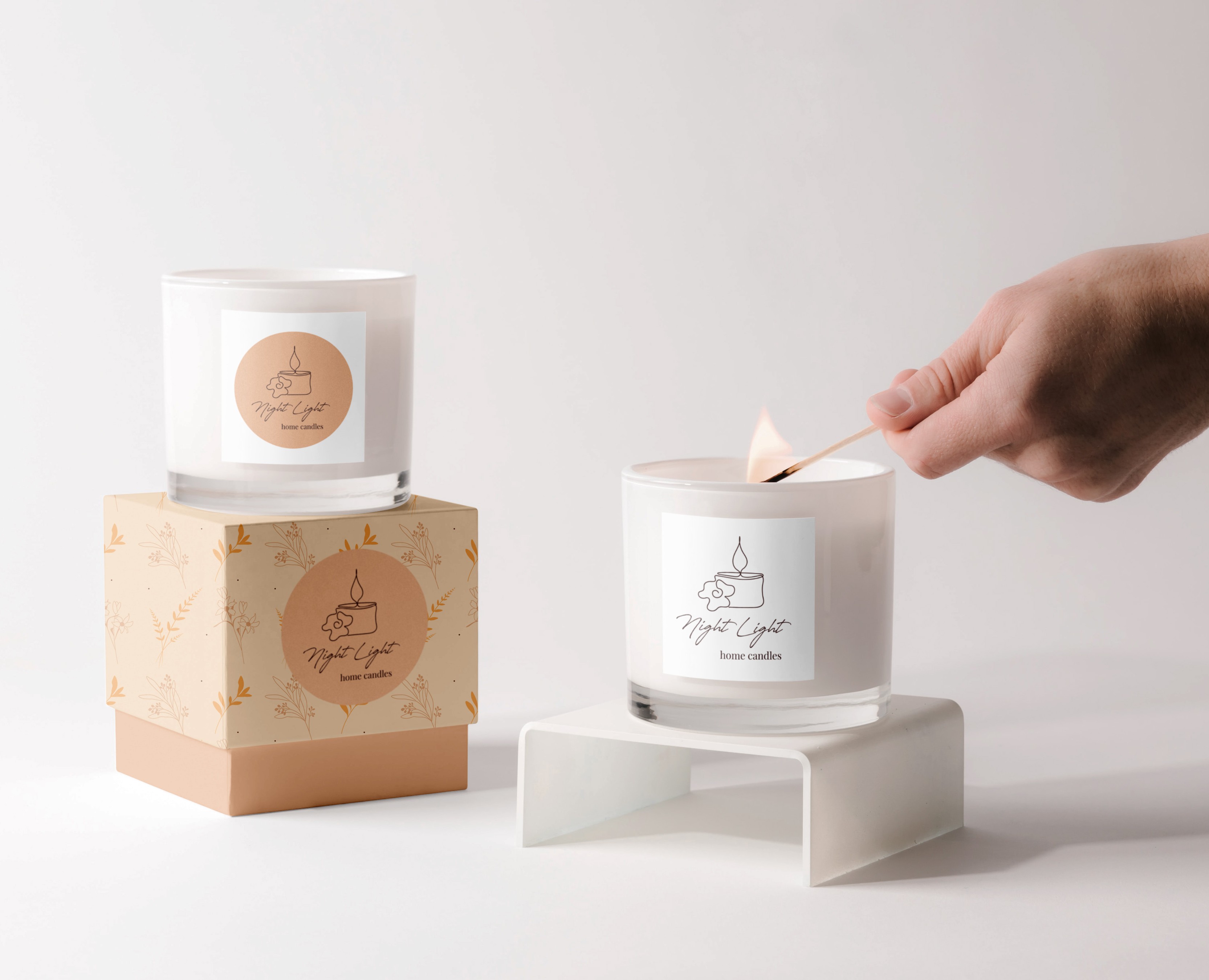 Дизайн упаковки ароматических свечей для дома — Интерфейсы, Брендинг на Dprofile