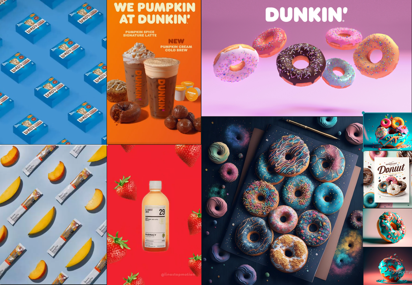 Donuts Bakery Animation — Изображение №2 — Иллюстрация, Анимация на Dprofile